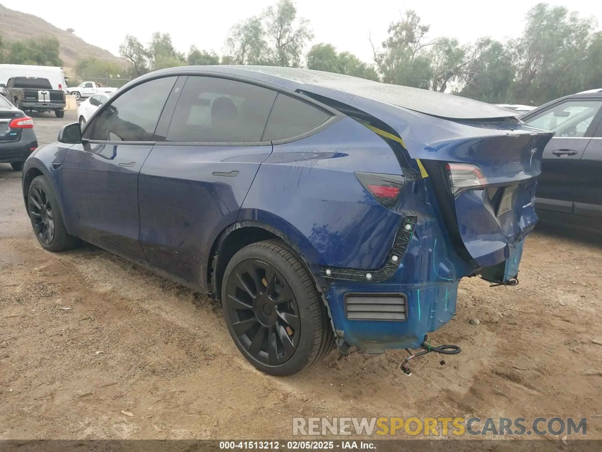 3 Фотография поврежденного автомобиля 7SAYGDEE6NA021115 TESLA MODEL Y 2022