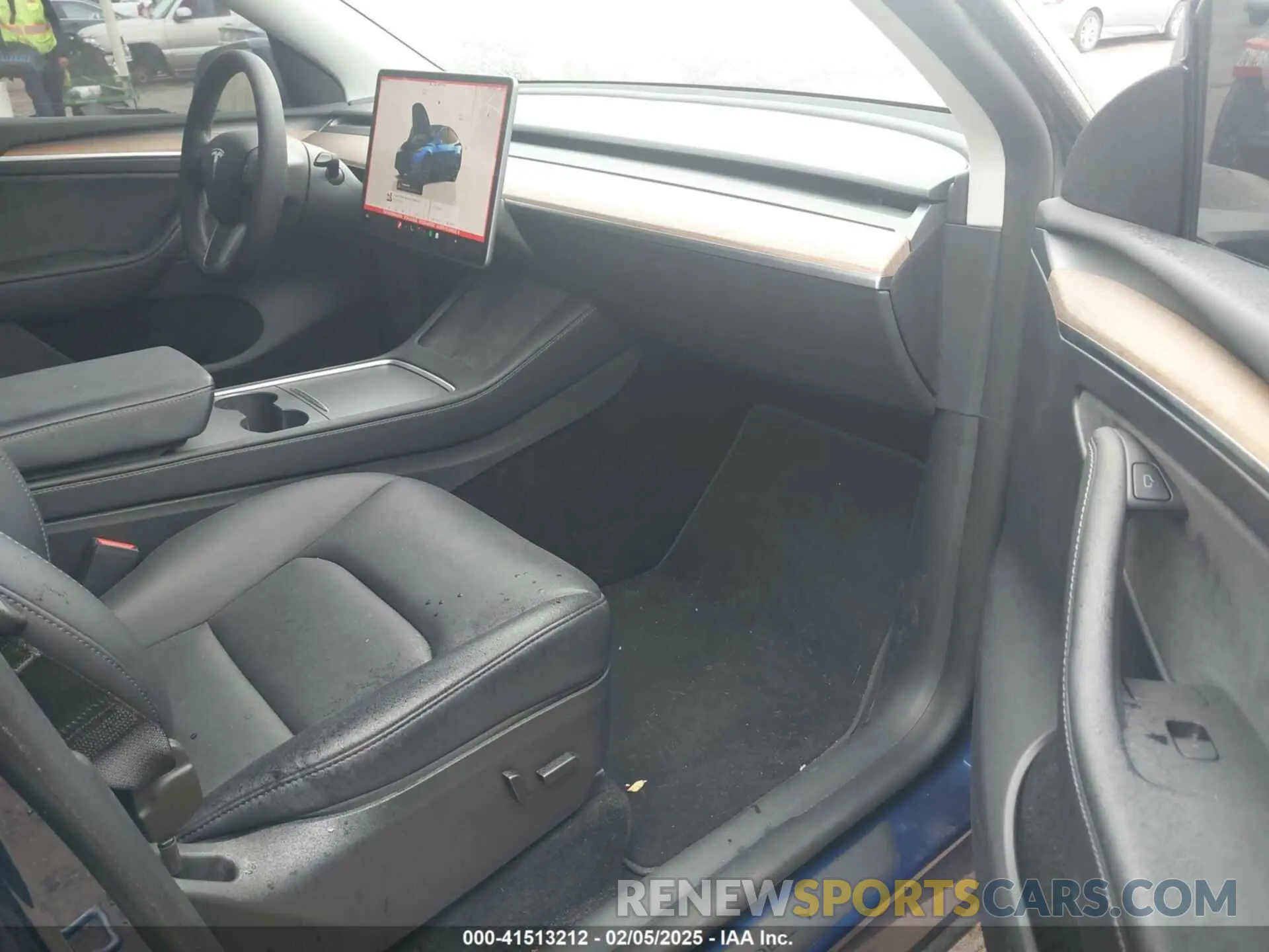 5 Фотография поврежденного автомобиля 7SAYGDEE6NA021115 TESLA MODEL Y 2022