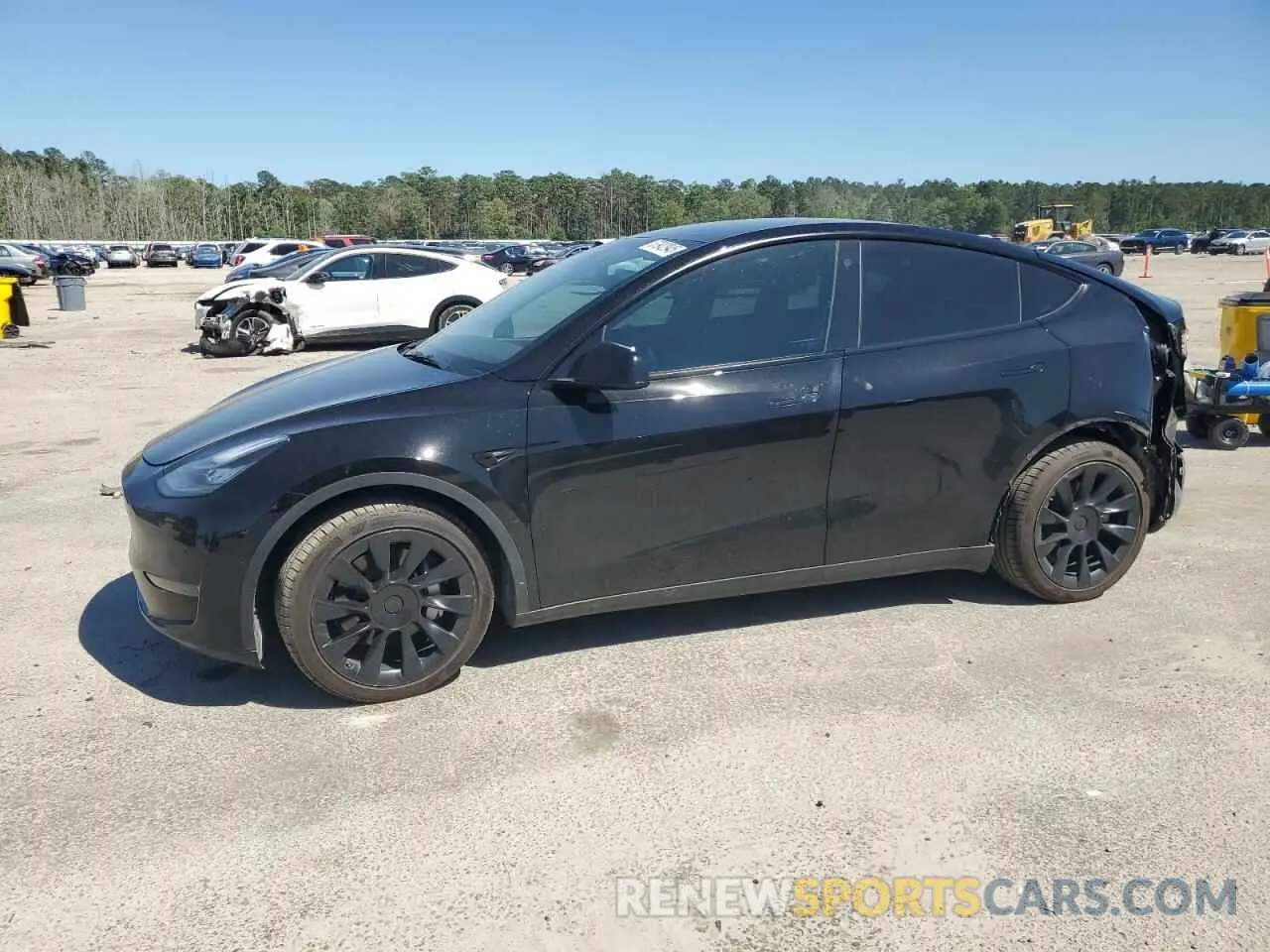 1 Photograph of a damaged car 7SAYGDEE6NF321742 TESLA MODEL Y 2022