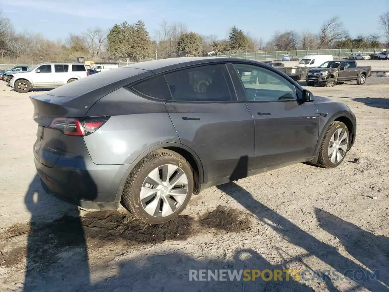 3 Photograph of a damaged car 7SAYGDEE6NF331851 TESLA MODEL Y 2022