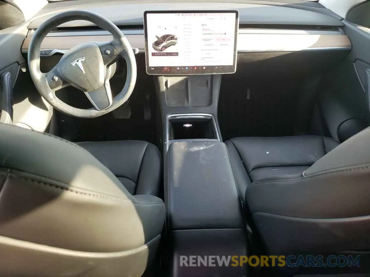 8 Photograph of a damaged car 7SAYGDEE6NF331851 TESLA MODEL Y 2022
