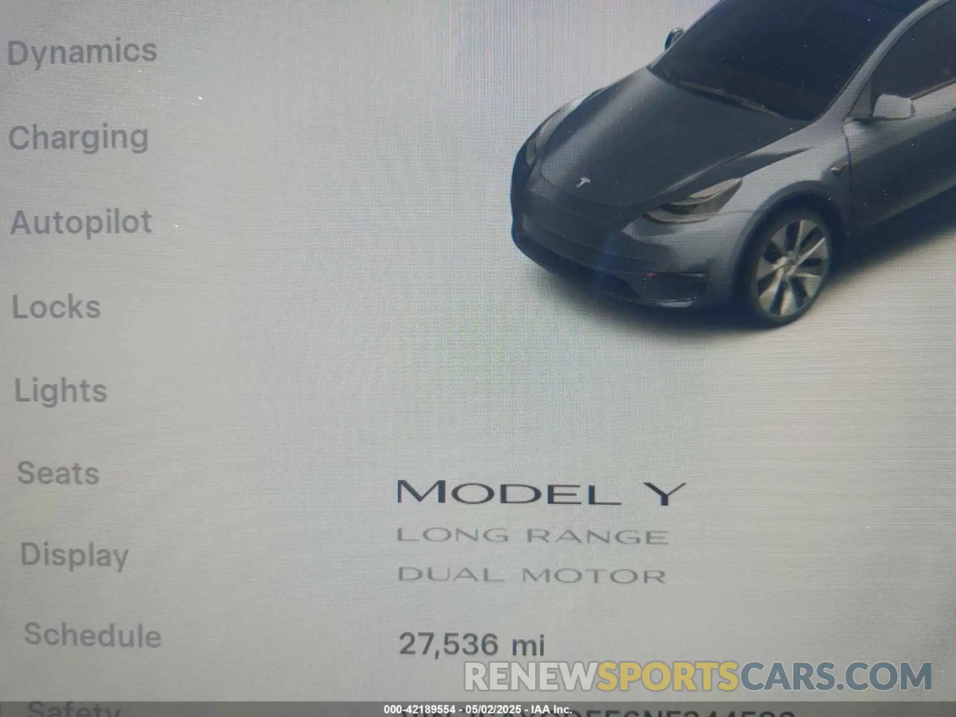 15 Photograph of a damaged car 7SAYGDEE6NF344583 TESLA MODEL Y 2022
