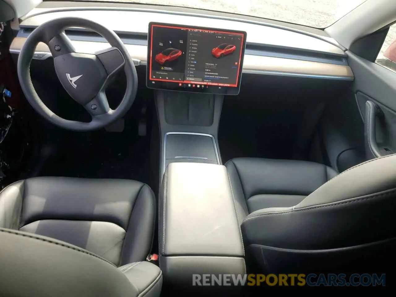 8 Фотография поврежденного автомобиля 7SAYGDEE6NF352263 TESLA MODEL Y 2022