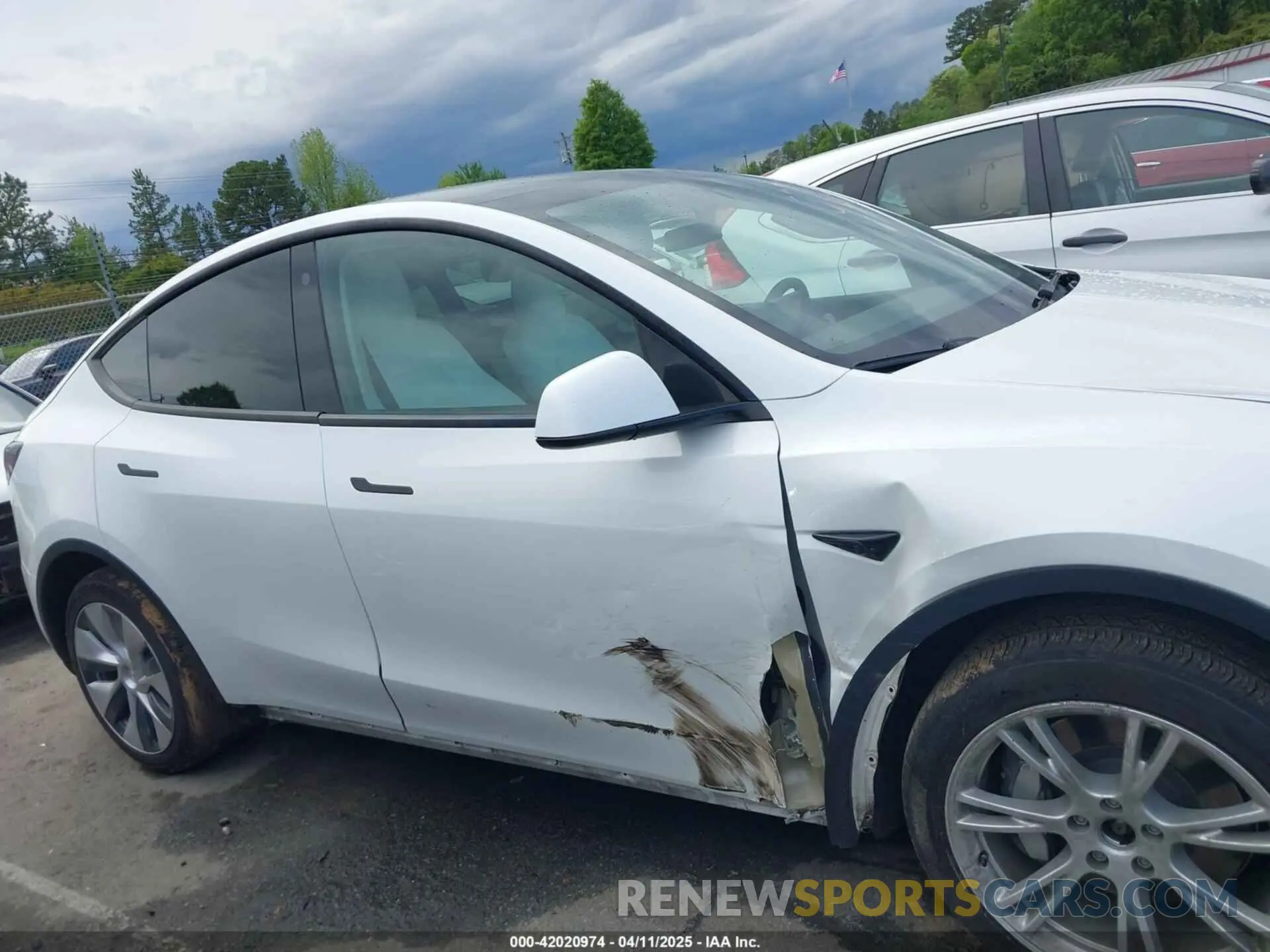 13 Фотография поврежденного автомобиля 7SAYGDEE6NF419332 TESLA MODEL Y 2022
