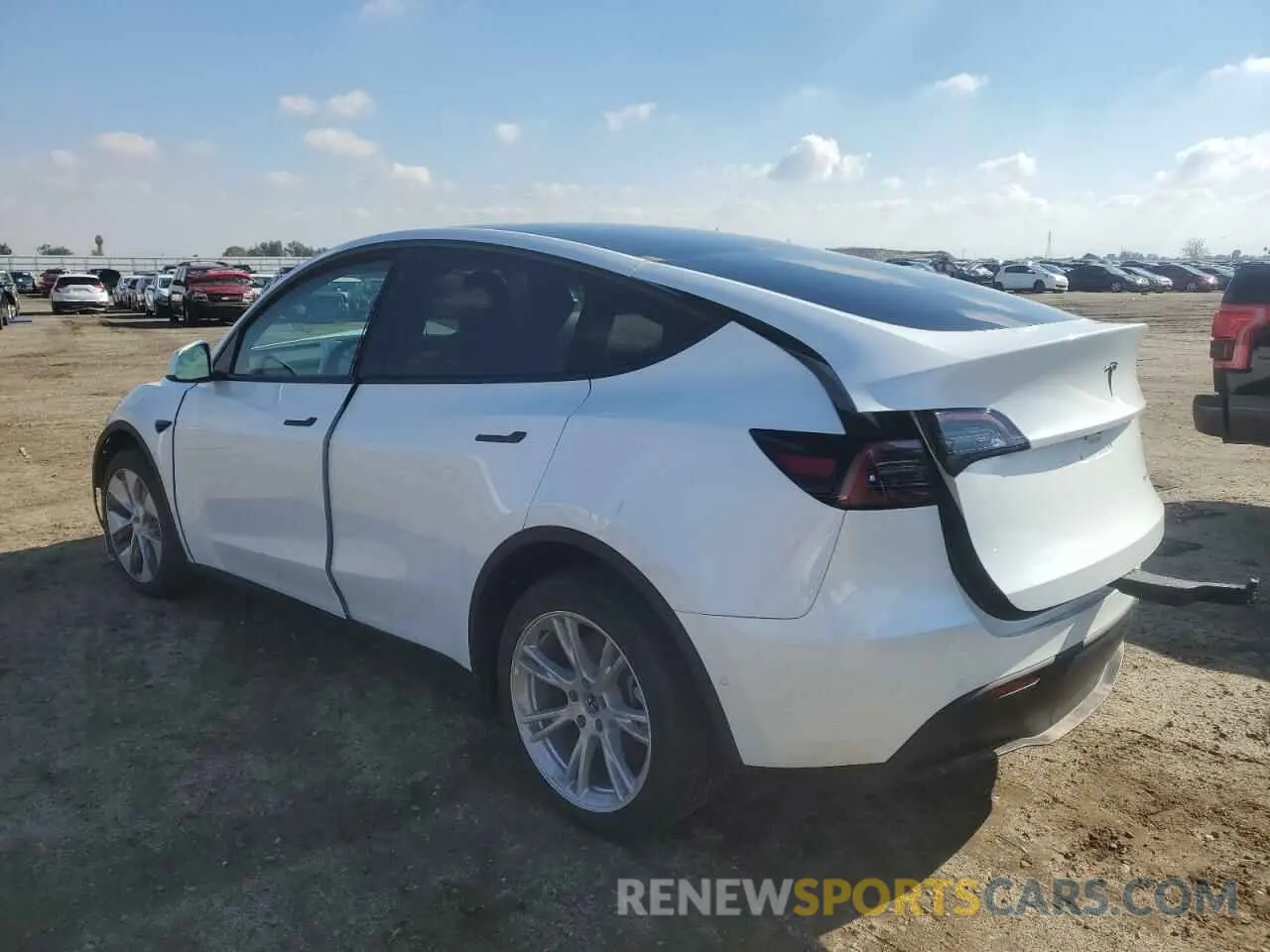 3 Фотография поврежденного автомобиля 7SAYGDEE6NF452881 TESLA MODEL Y 2022