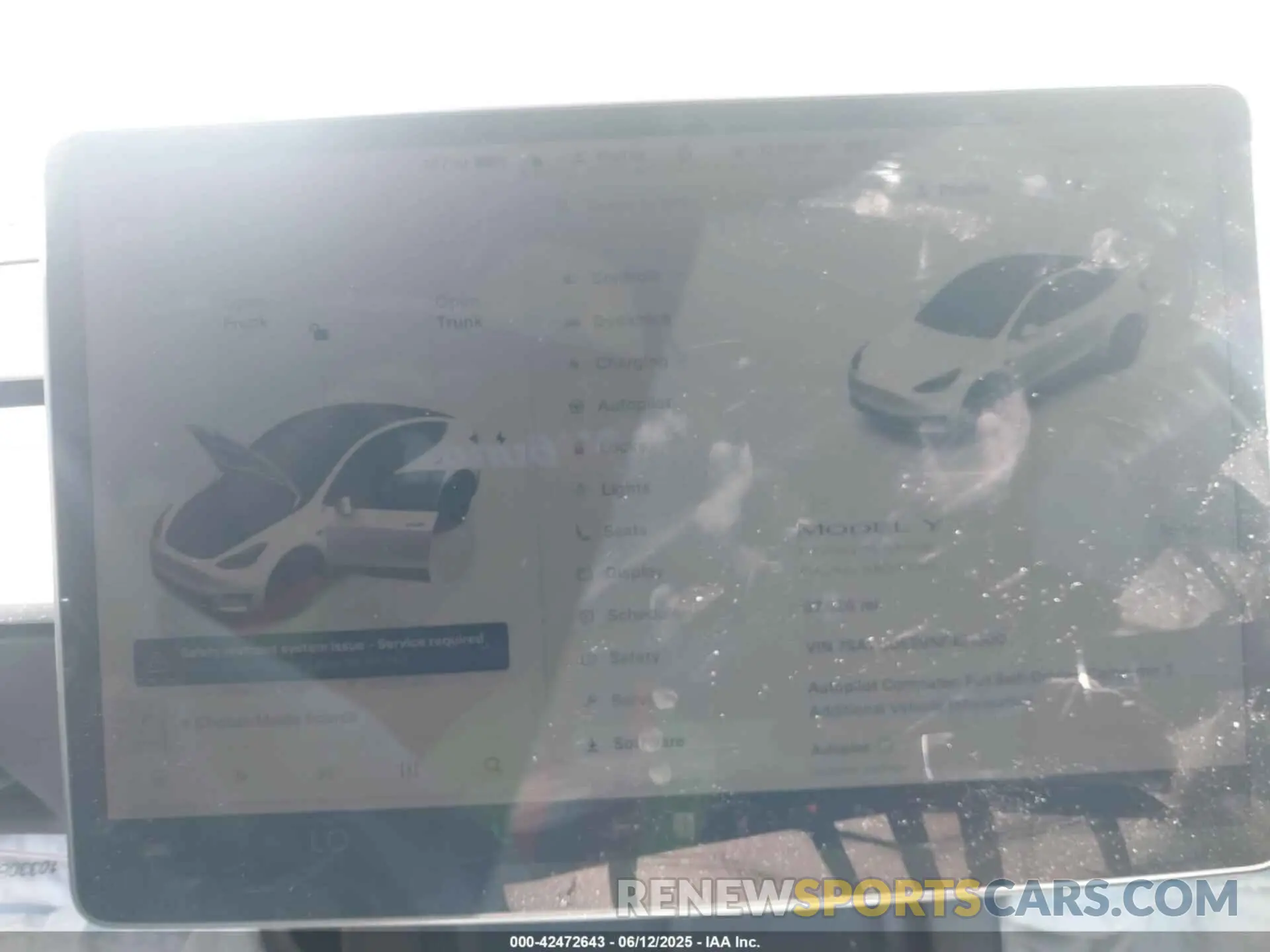 7 Фотография поврежденного автомобиля 7SAYGDEE6NF481300 TESLA MODEL Y 2022