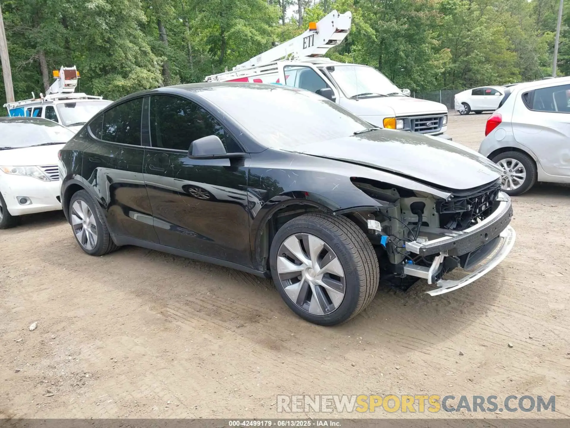 1 Photograph of a damaged car 7SAYGDEE7NA005151 TESLA MODEL Y 2022