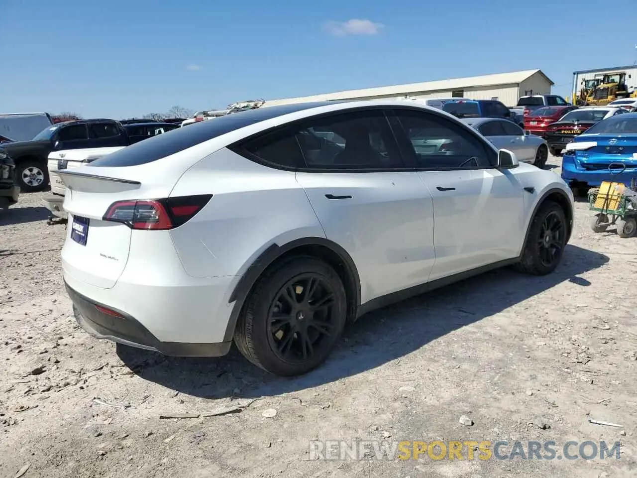 3 Фотография поврежденного автомобиля 7SAYGDEE7NA012634 TESLA MODEL Y 2022