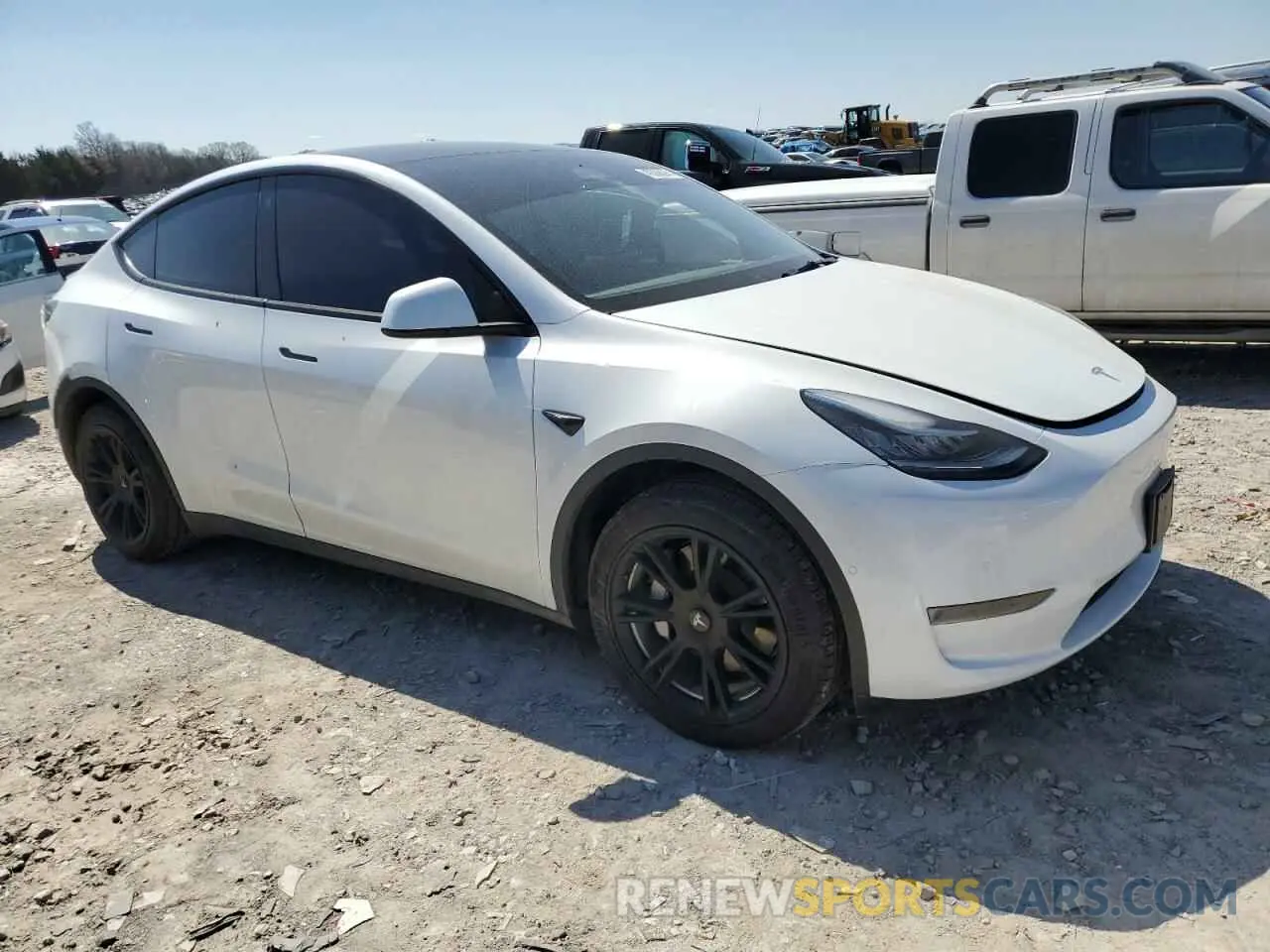 4 Фотография поврежденного автомобиля 7SAYGDEE7NA012634 TESLA MODEL Y 2022