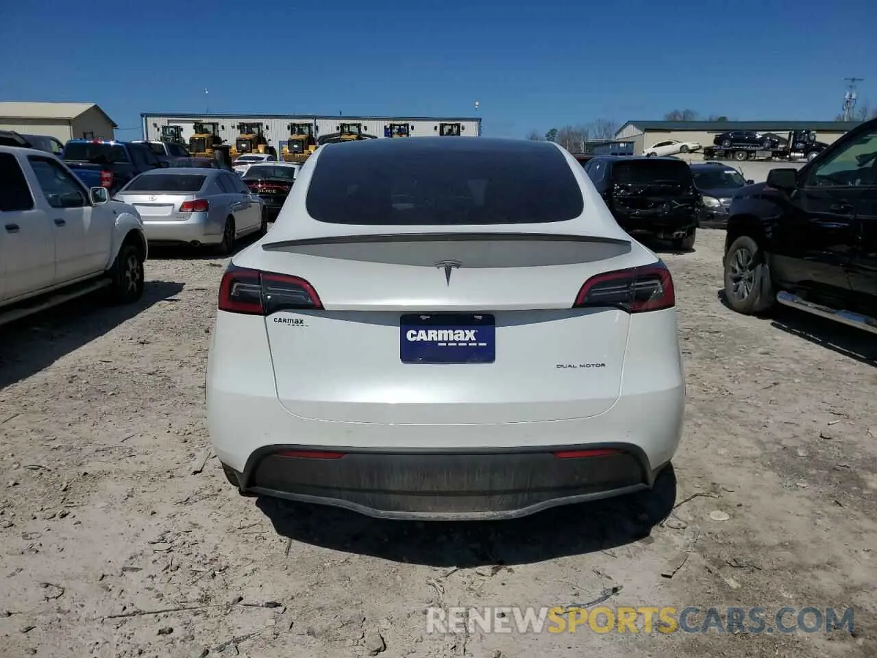 6 Фотография поврежденного автомобиля 7SAYGDEE7NA012634 TESLA MODEL Y 2022
