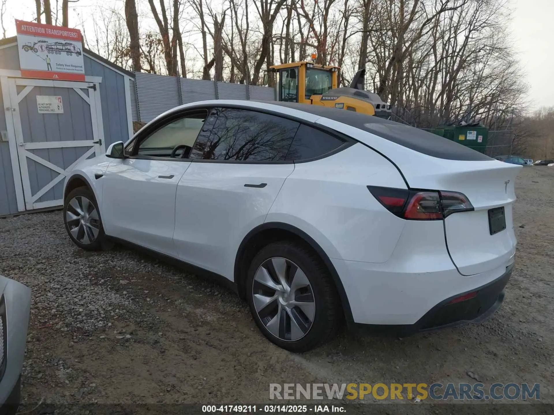 3 Photograph of a damaged car 7SAYGDEE7NA014822 TESLA MODEL Y 2022