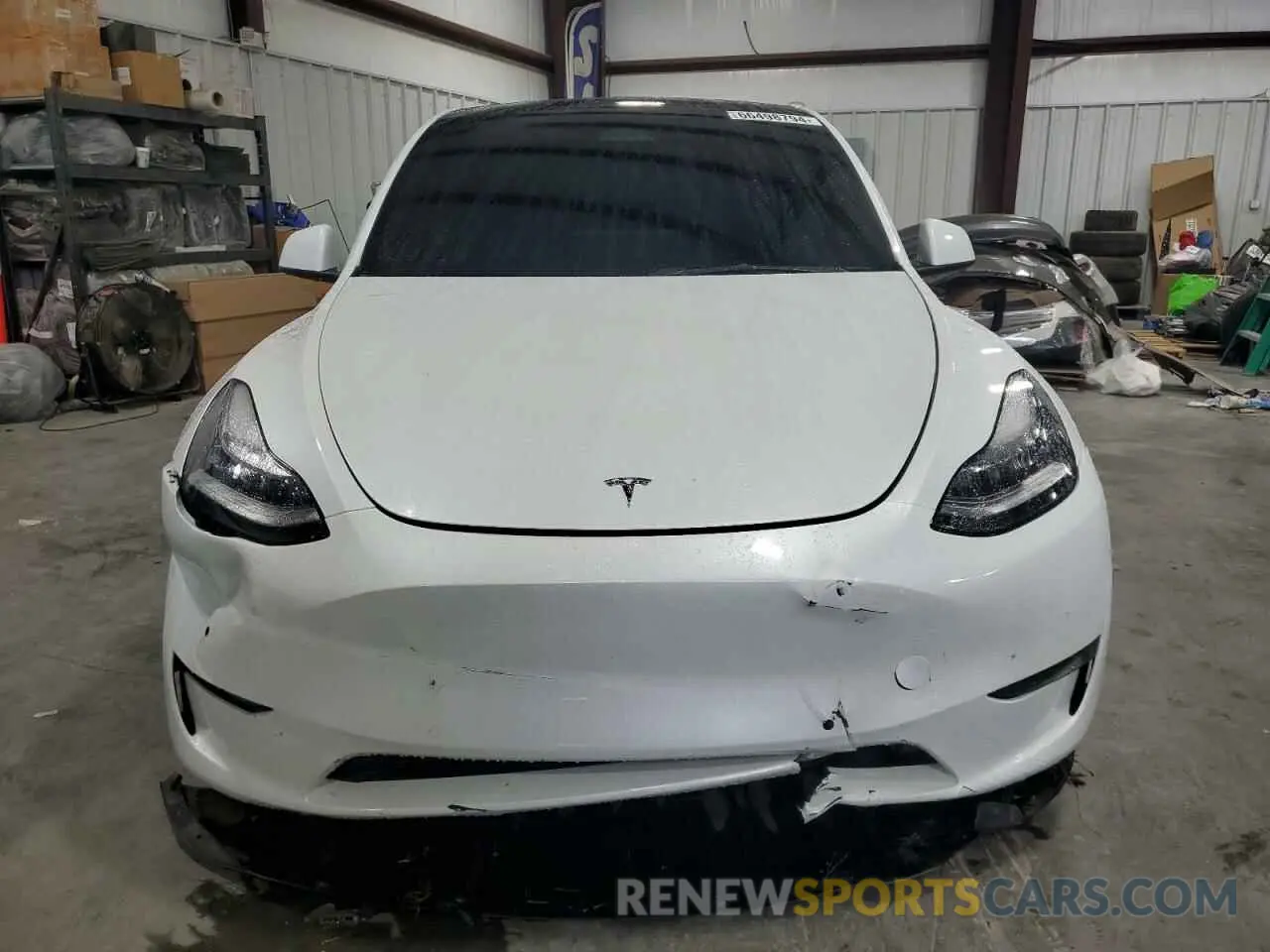 5 Photograph of a damaged car 7SAYGDEE7NA015503 TESLA MODEL Y 2022