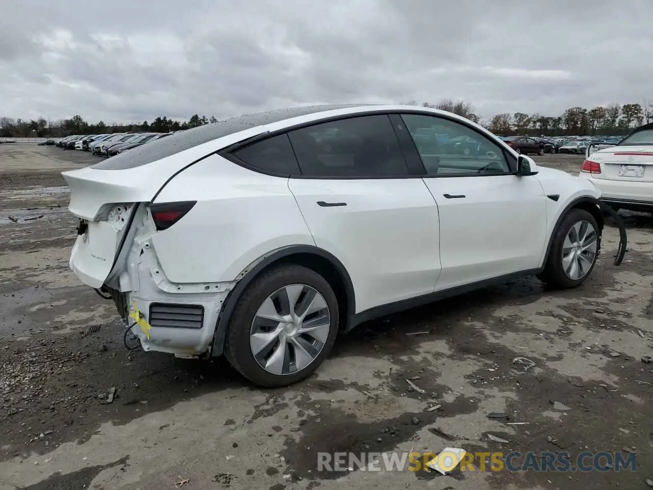 3 Фотография поврежденного автомобиля 7SAYGDEE7NA018739 TESLA MODEL Y 2022