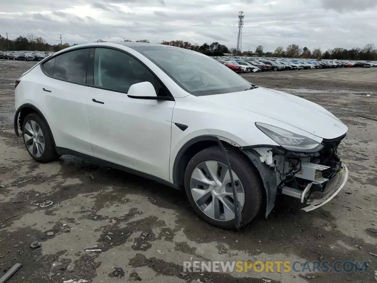 4 Фотография поврежденного автомобиля 7SAYGDEE7NA018739 TESLA MODEL Y 2022