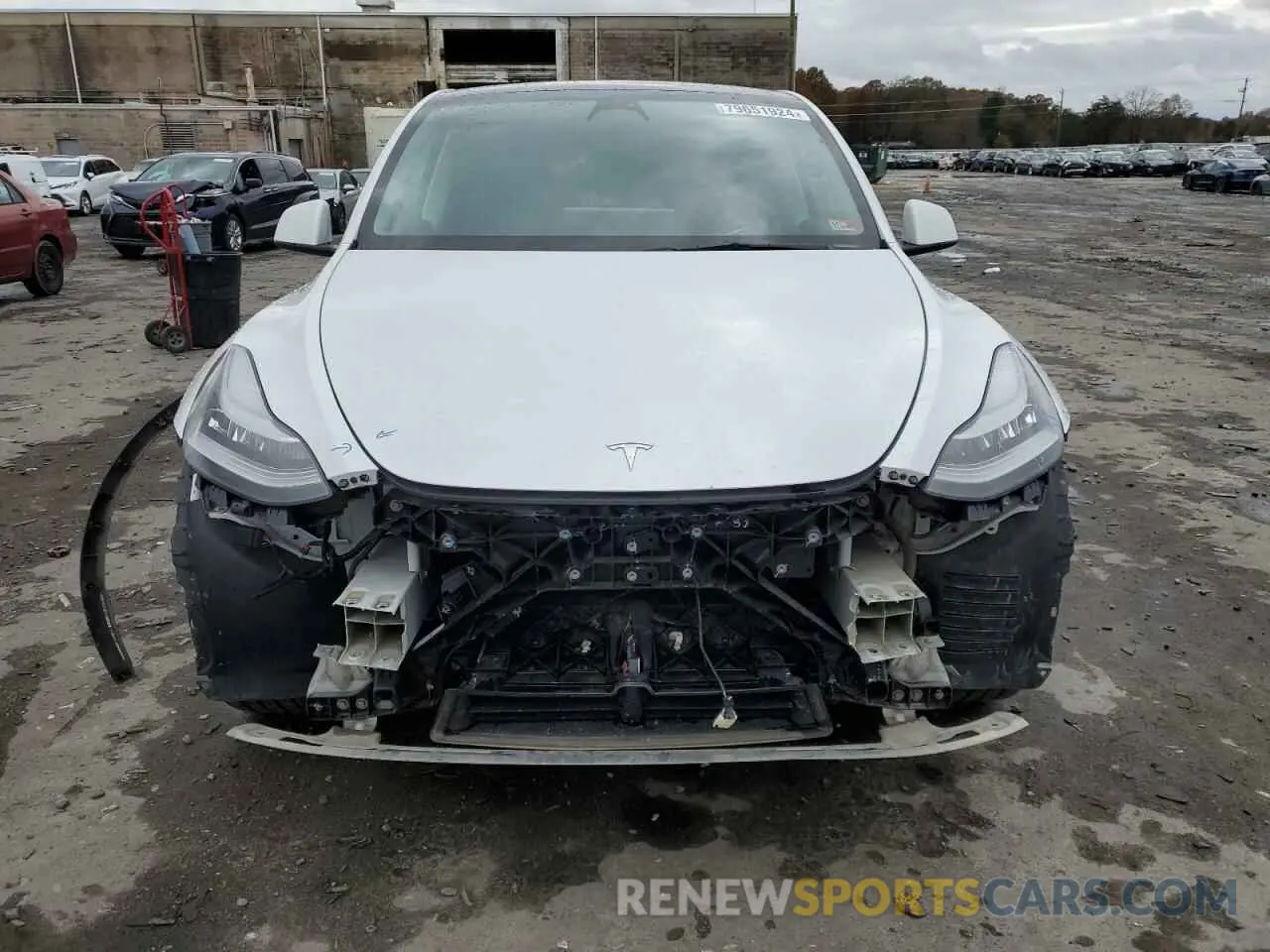 5 Фотография поврежденного автомобиля 7SAYGDEE7NA018739 TESLA MODEL Y 2022