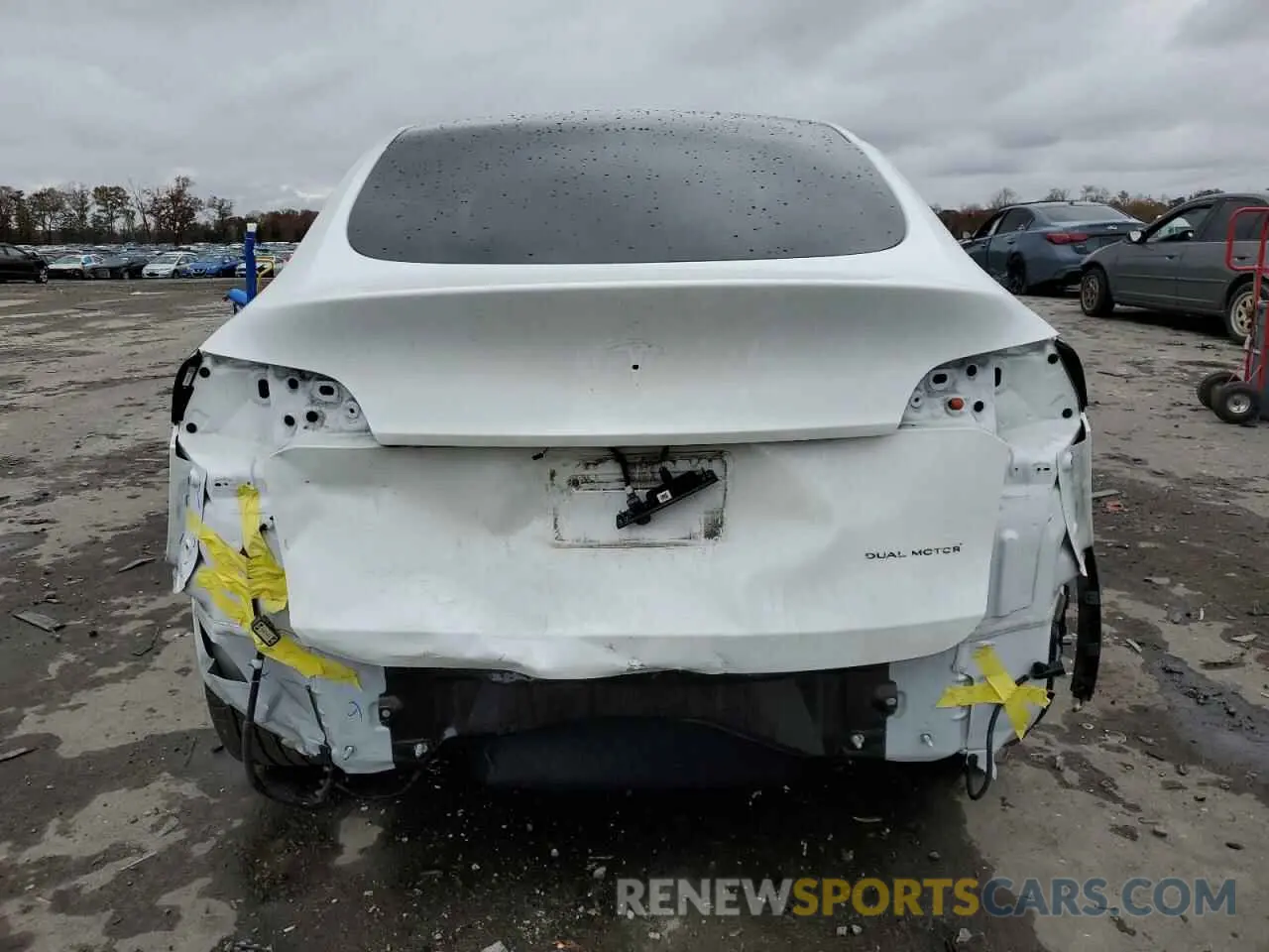 6 Фотография поврежденного автомобиля 7SAYGDEE7NA018739 TESLA MODEL Y 2022