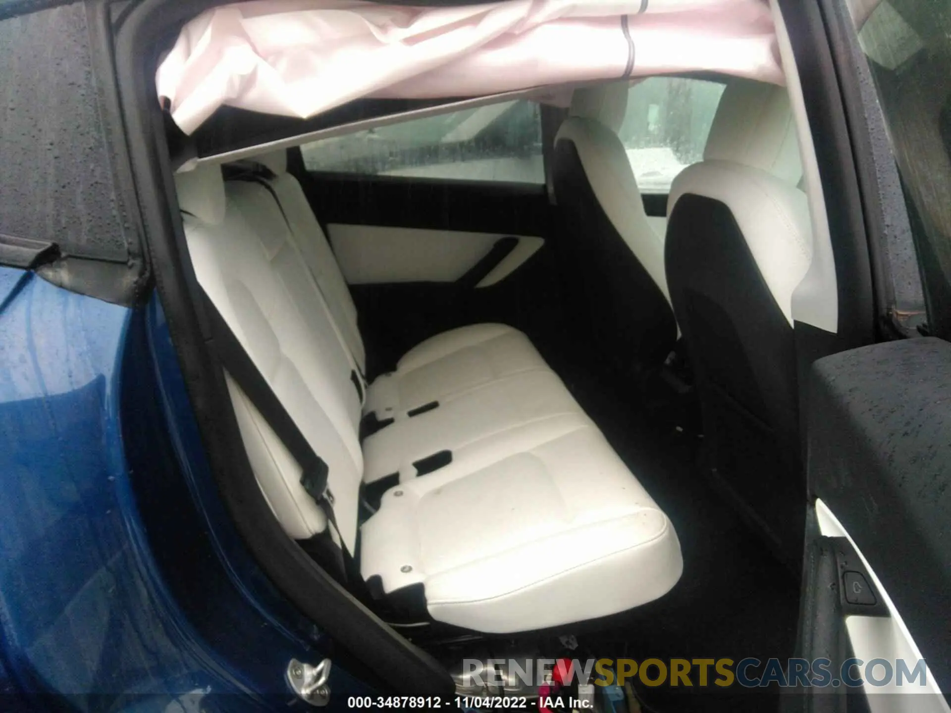 8 Photograph of a damaged car 7SAYGDEE7NF313326 TESLA MODEL Y 2022