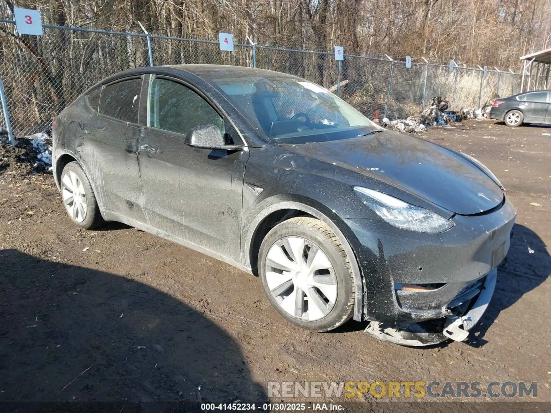 1 Photograph of a damaged car 7SAYGDEE7NF316856 TESLA MODEL Y 2022