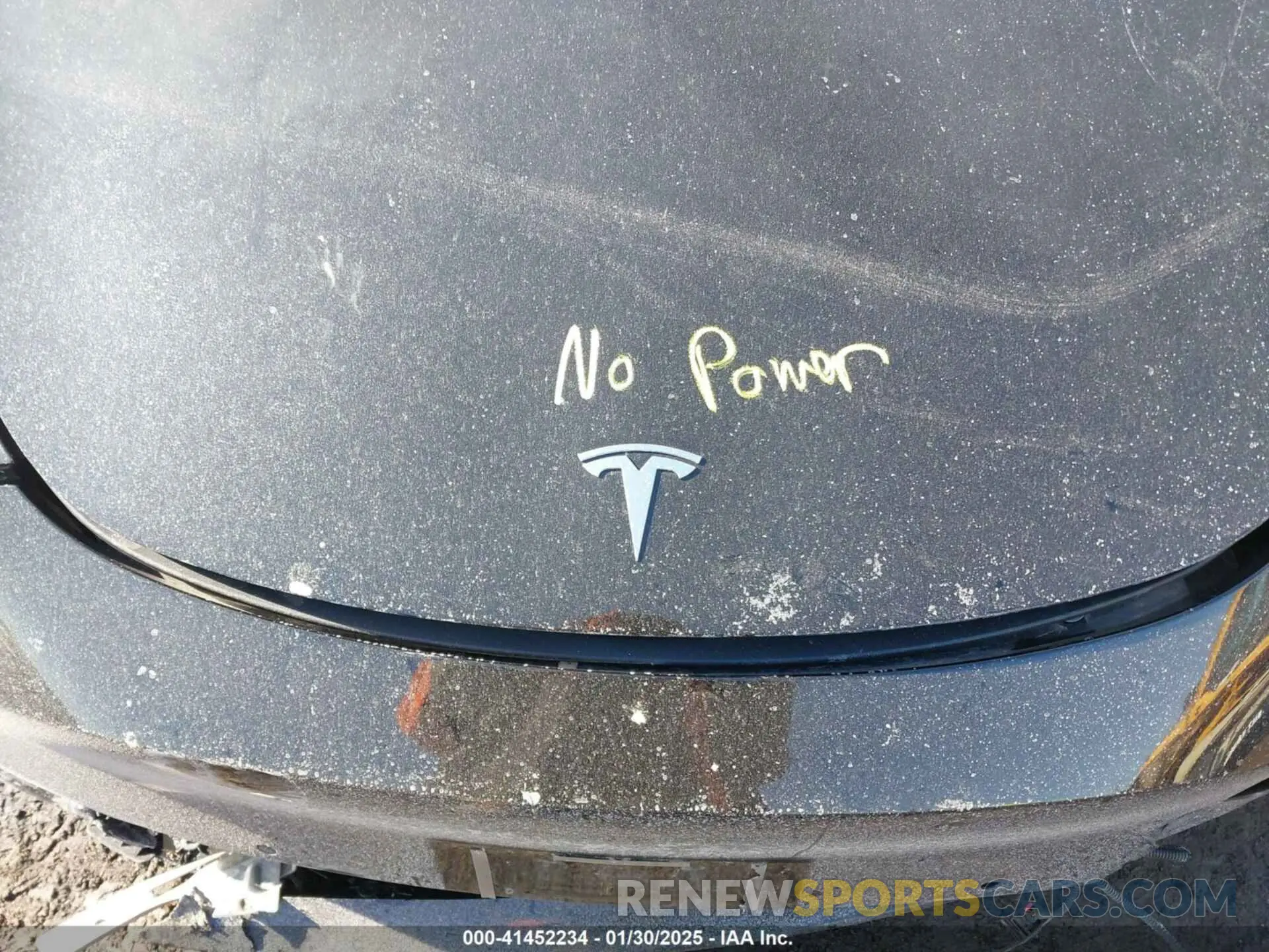 10 Photograph of a damaged car 7SAYGDEE7NF316856 TESLA MODEL Y 2022