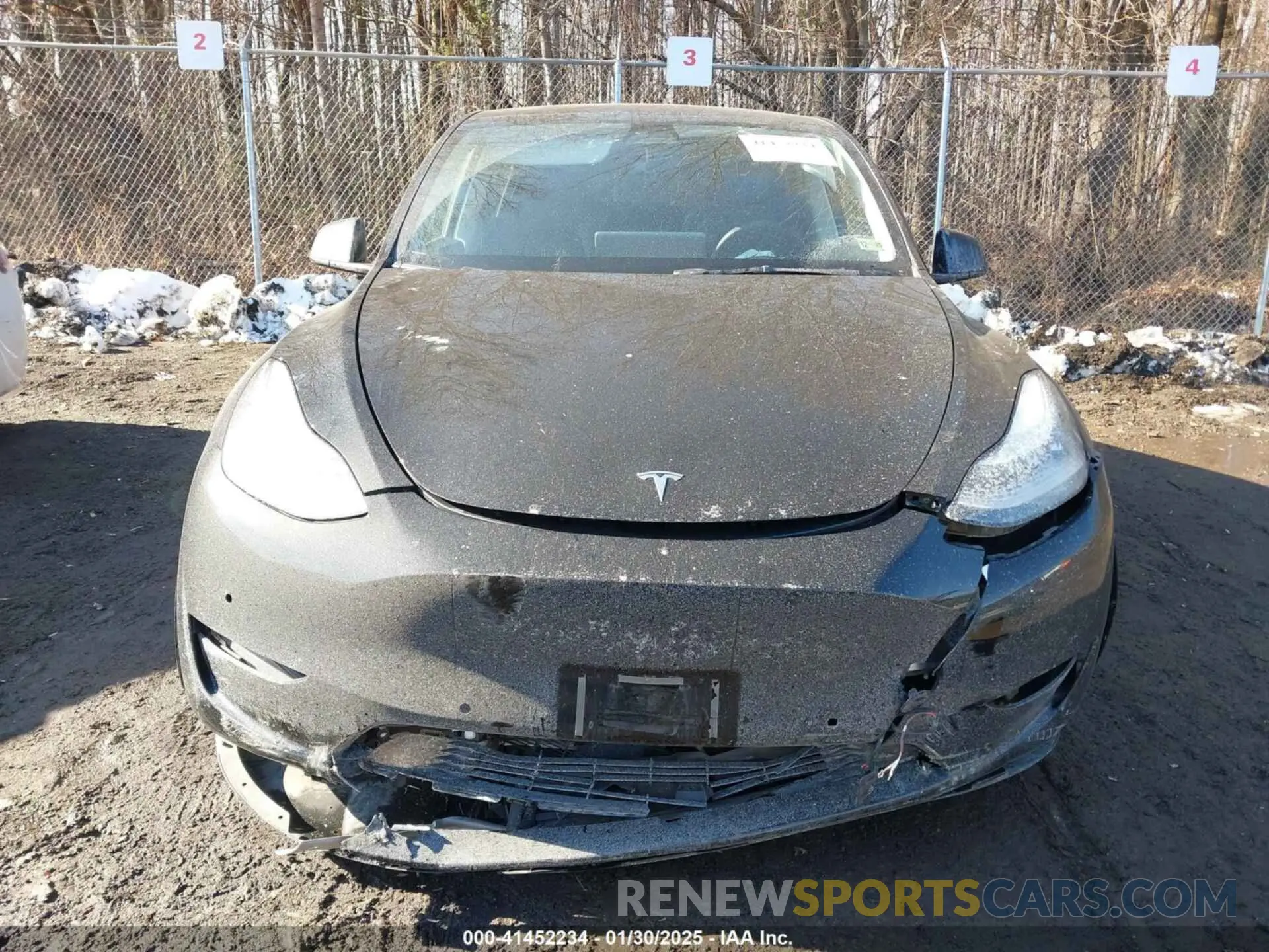 12 Photograph of a damaged car 7SAYGDEE7NF316856 TESLA MODEL Y 2022