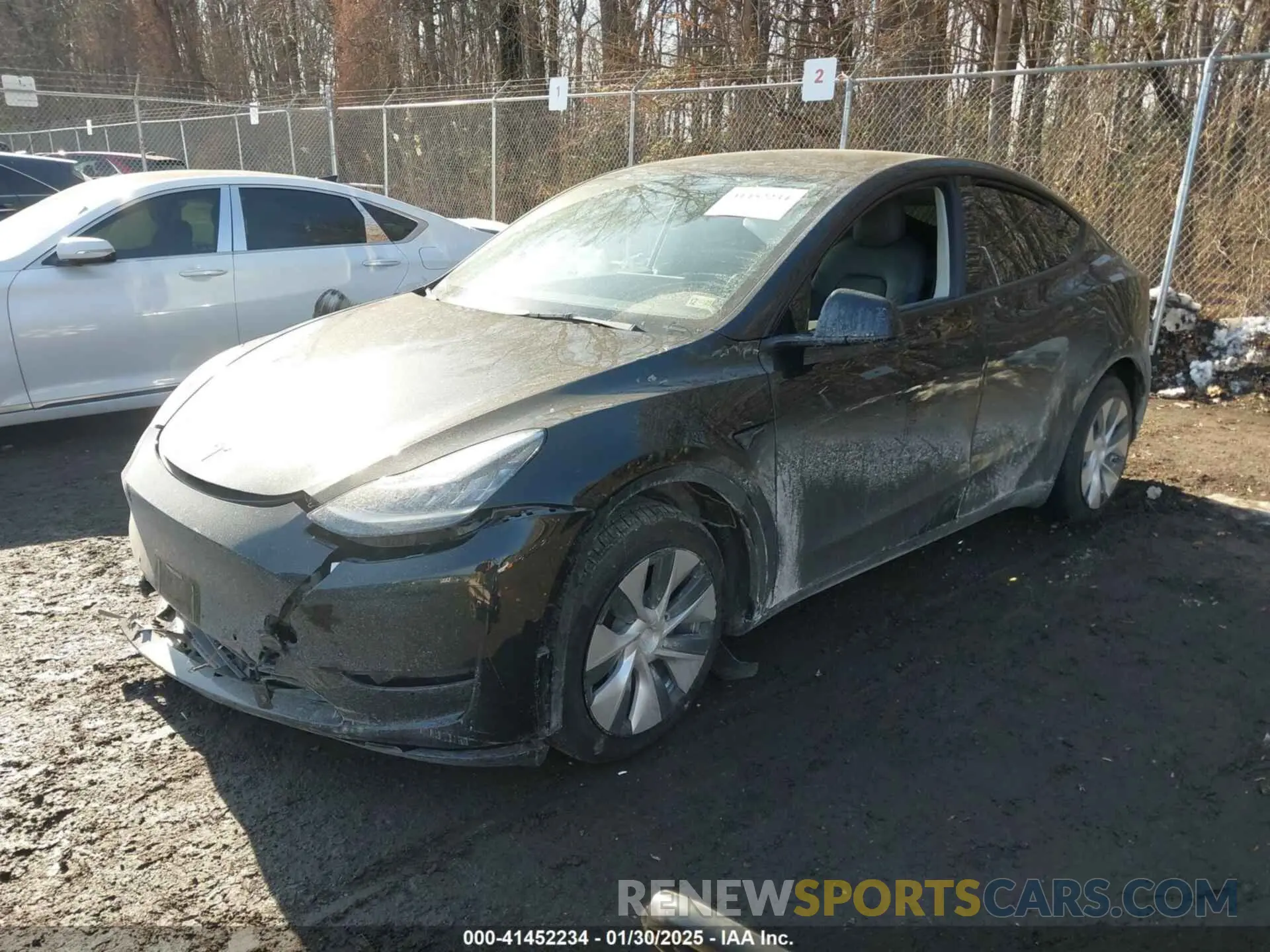 2 Photograph of a damaged car 7SAYGDEE7NF316856 TESLA MODEL Y 2022