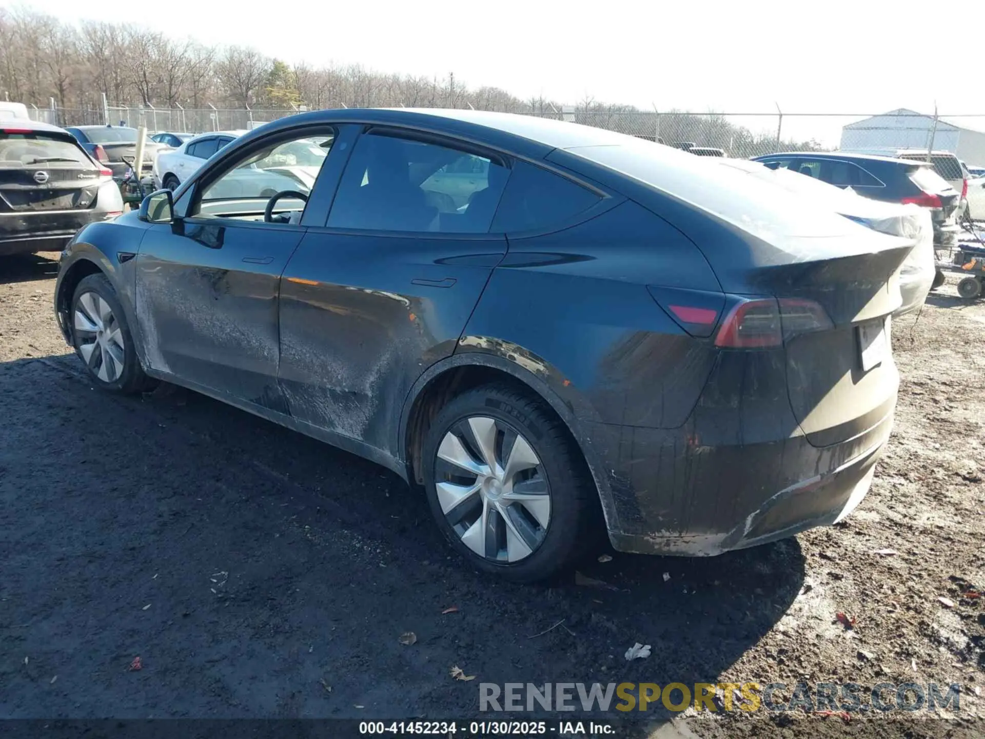 3 Photograph of a damaged car 7SAYGDEE7NF316856 TESLA MODEL Y 2022