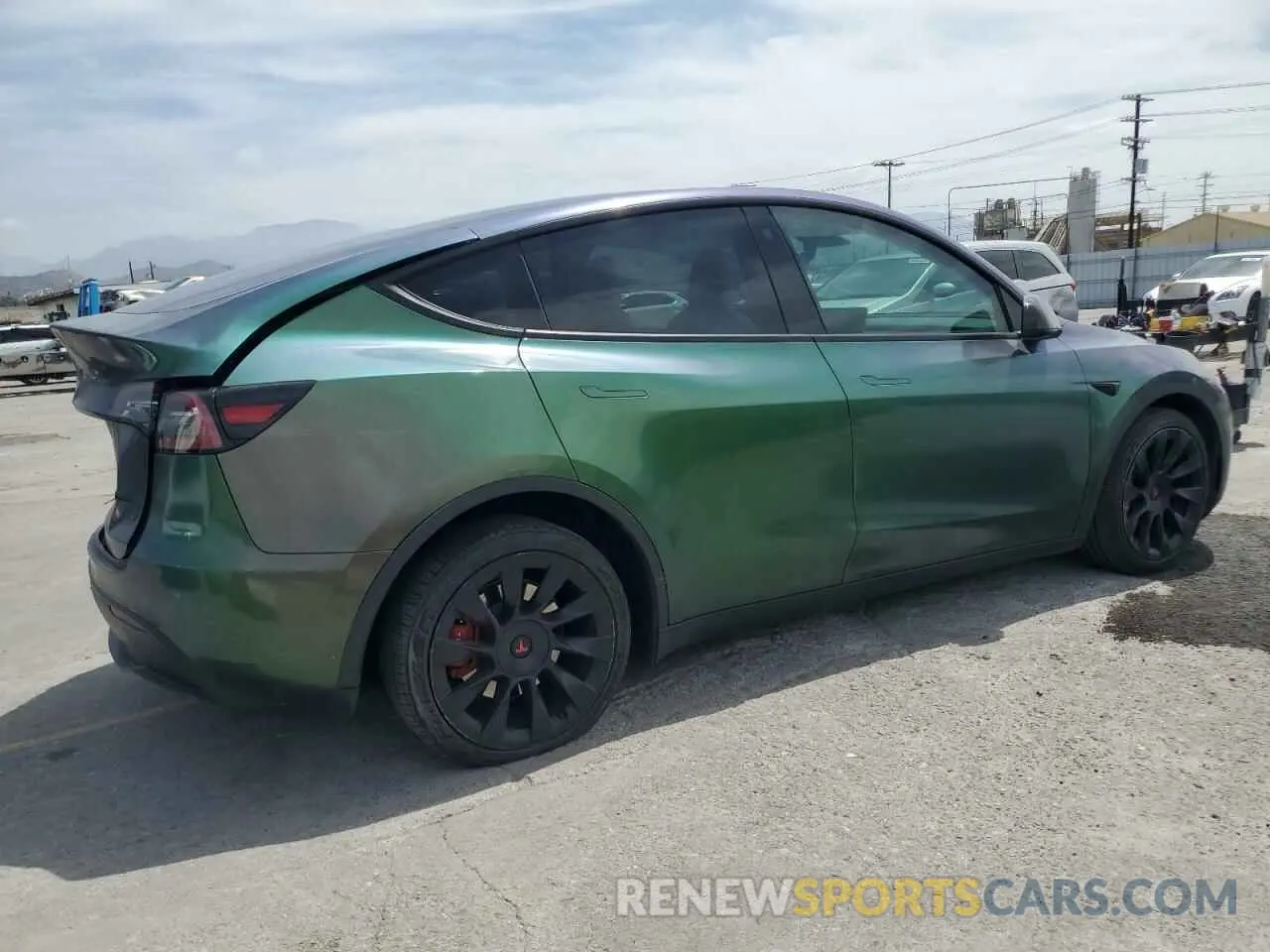3 Photograph of a damaged car 7SAYGDEE7NF352000 TESLA MODEL Y 2022