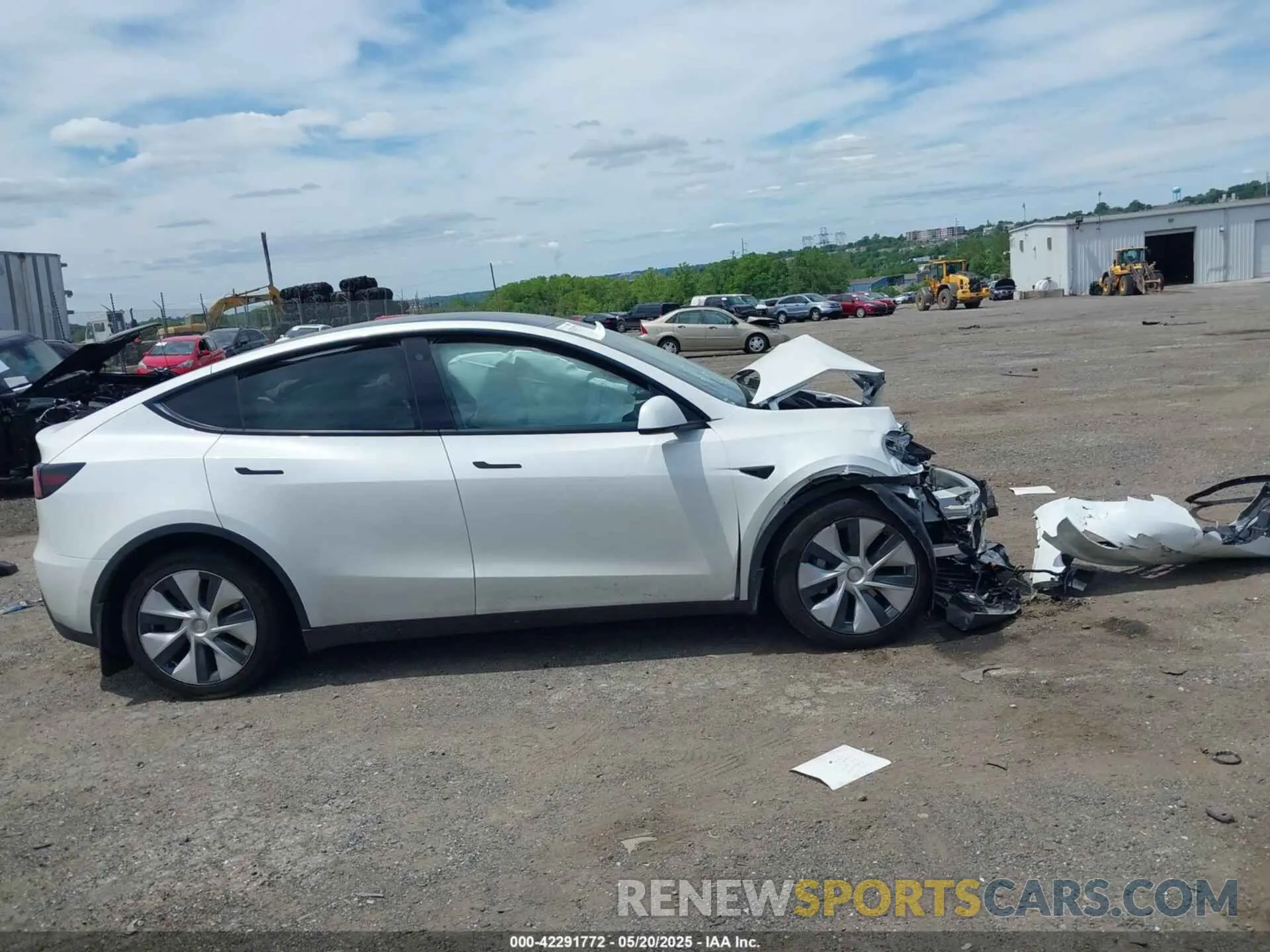13 Фотография поврежденного автомобиля 7SAYGDEE7NF363238 TESLA MODEL Y 2022