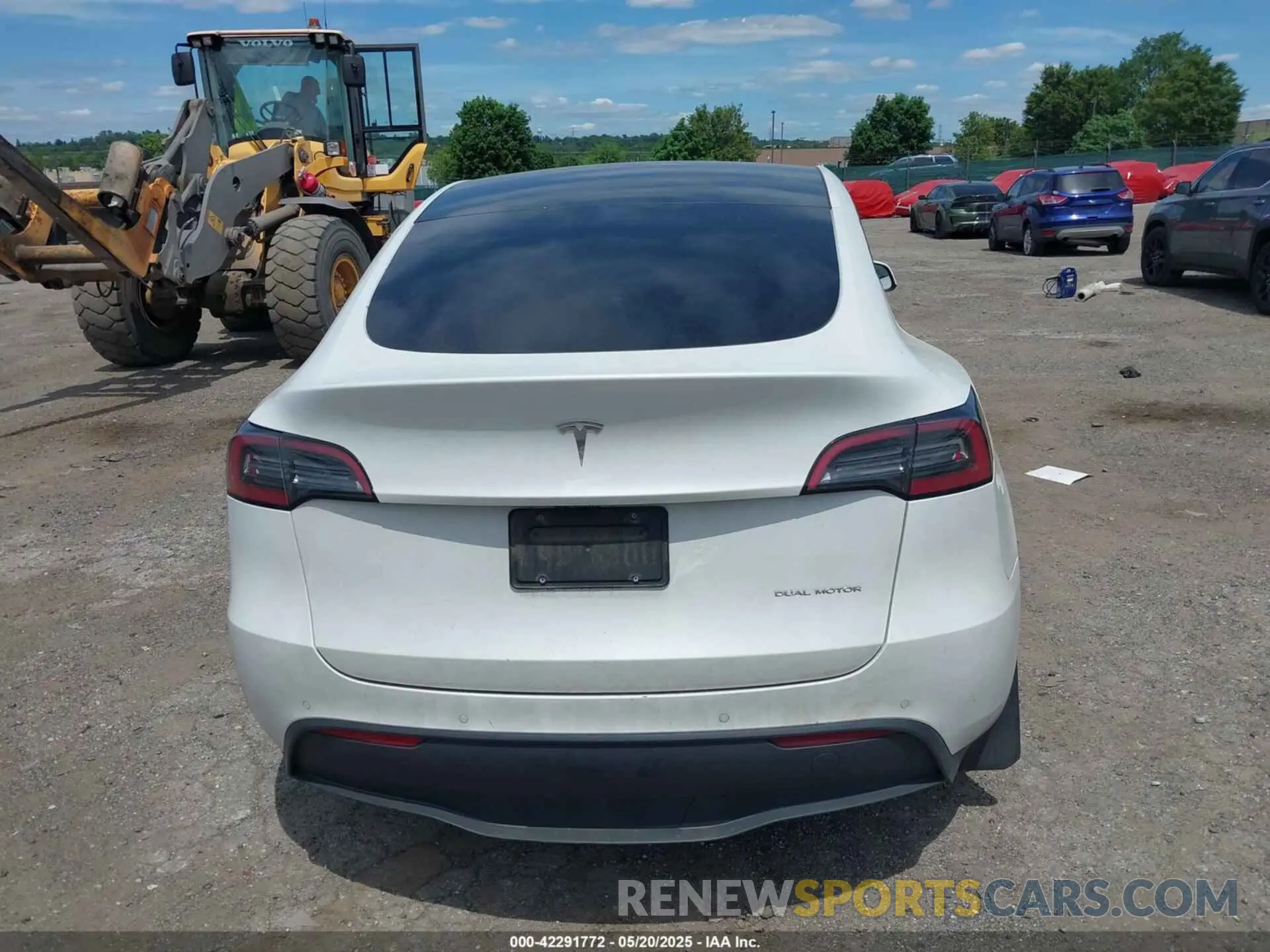 16 Фотография поврежденного автомобиля 7SAYGDEE7NF363238 TESLA MODEL Y 2022