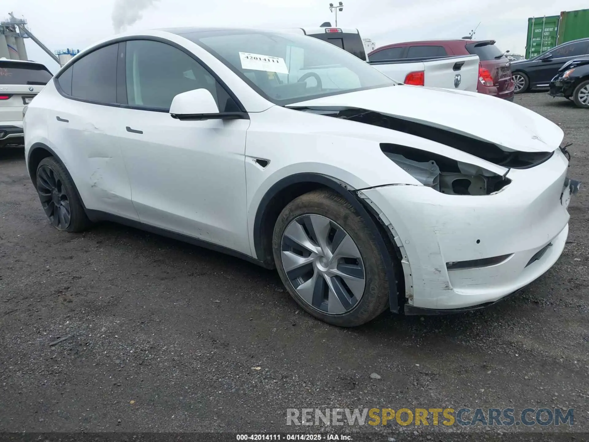 18 Фотография поврежденного автомобиля 7SAYGDEE7NF389788 TESLA MODEL Y 2022
