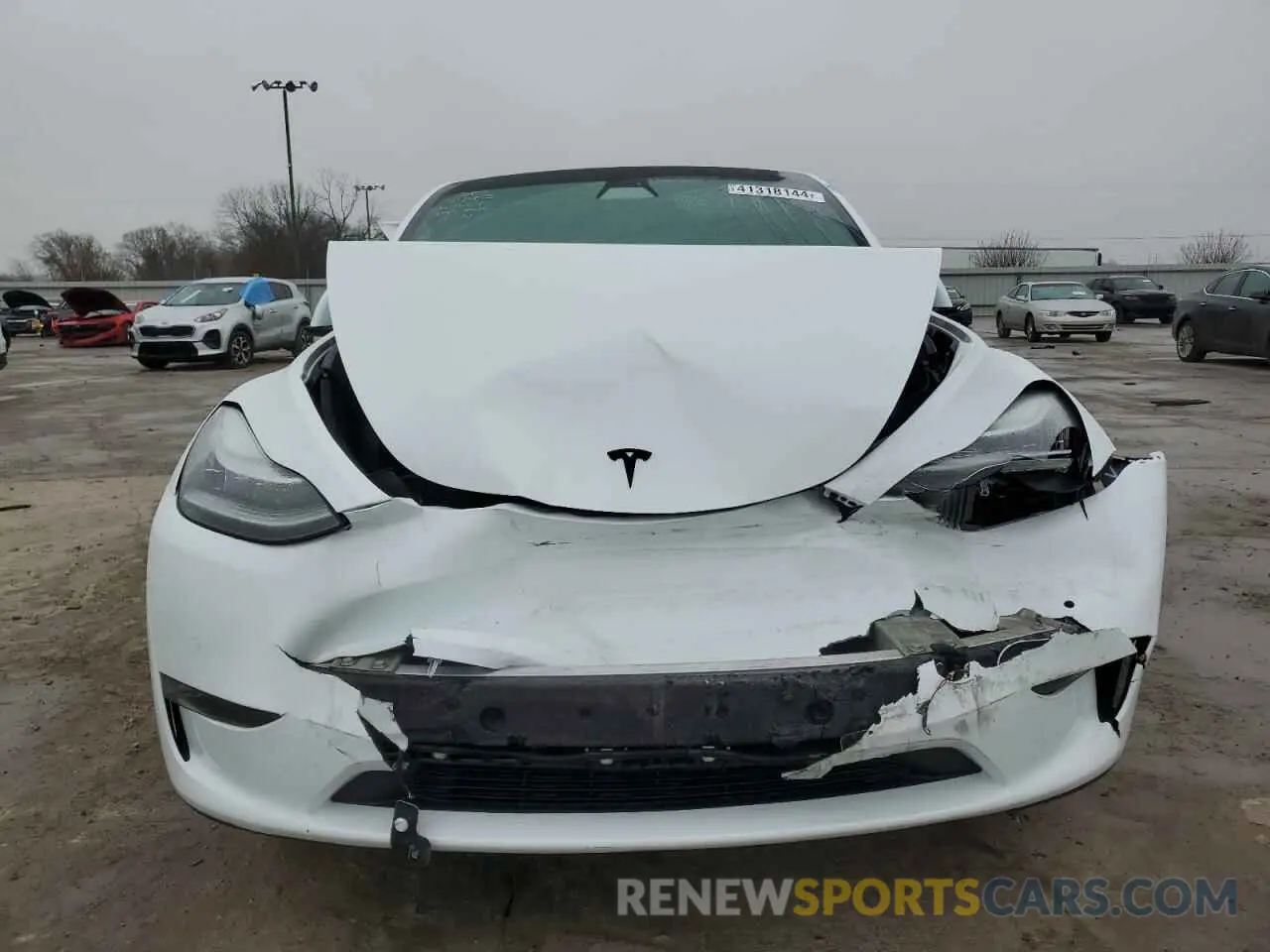 5 Photograph of a damaged car 7SAYGDEE7NF394795 TESLA MODEL Y 2022