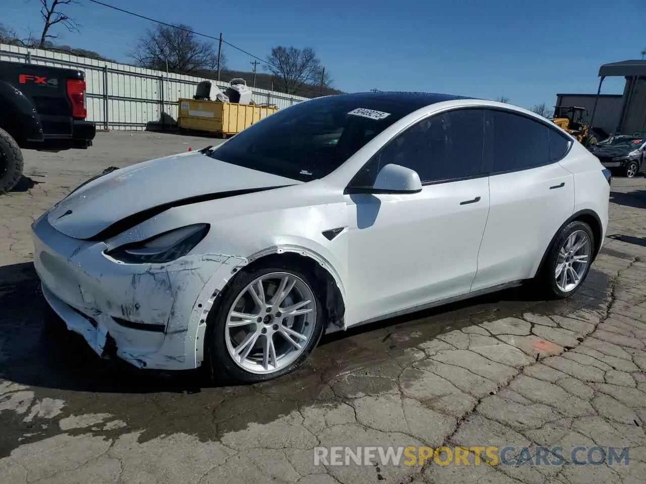 1 Фотография поврежденного автомобиля 7SAYGDEE7NF408209 TESLA MODEL Y 2022