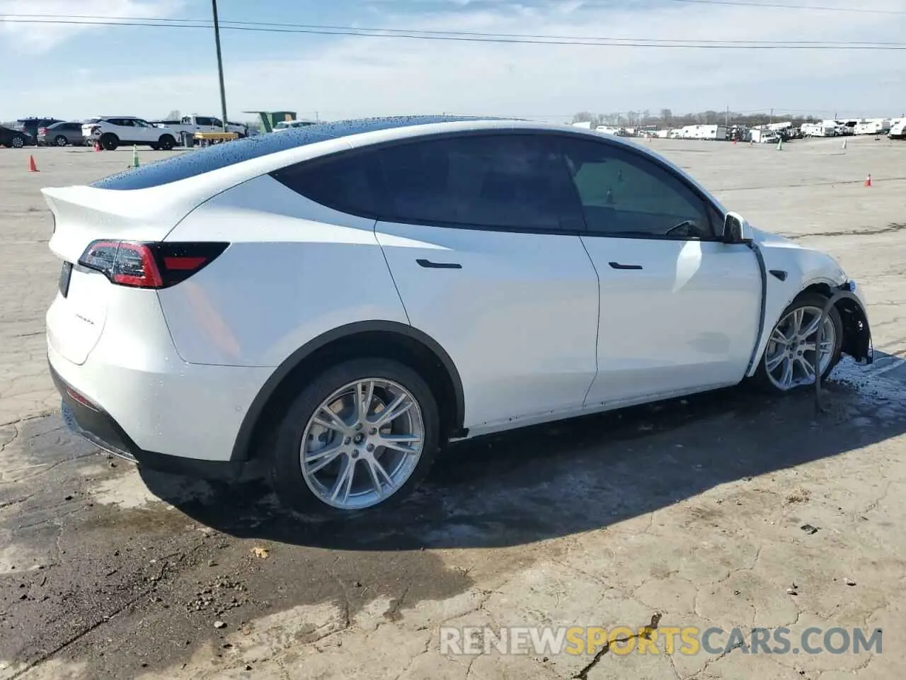 3 Фотография поврежденного автомобиля 7SAYGDEE7NF408209 TESLA MODEL Y 2022