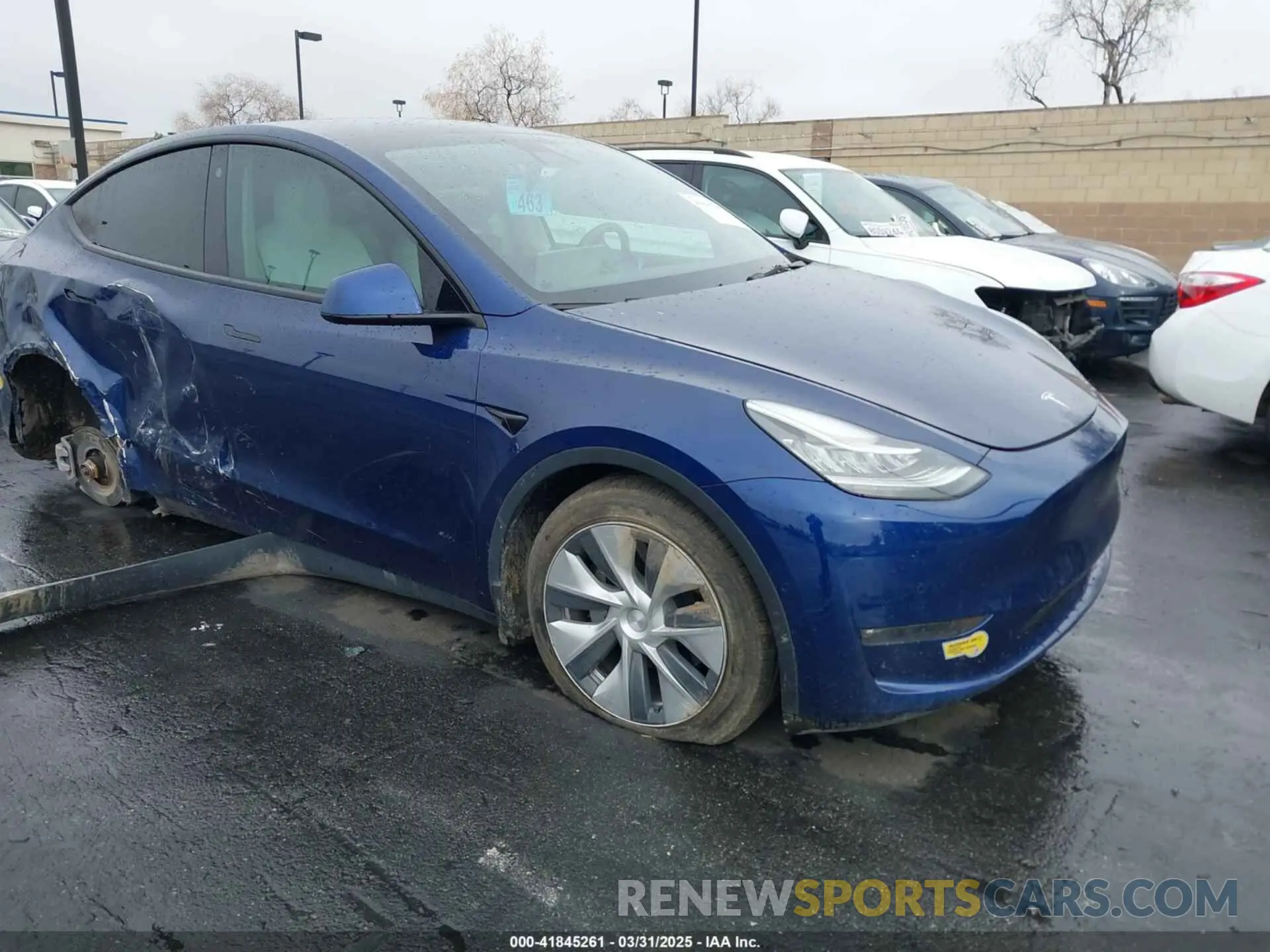 1 Photograph of a damaged car 7SAYGDEE7NF409294 TESLA MODEL Y 2022