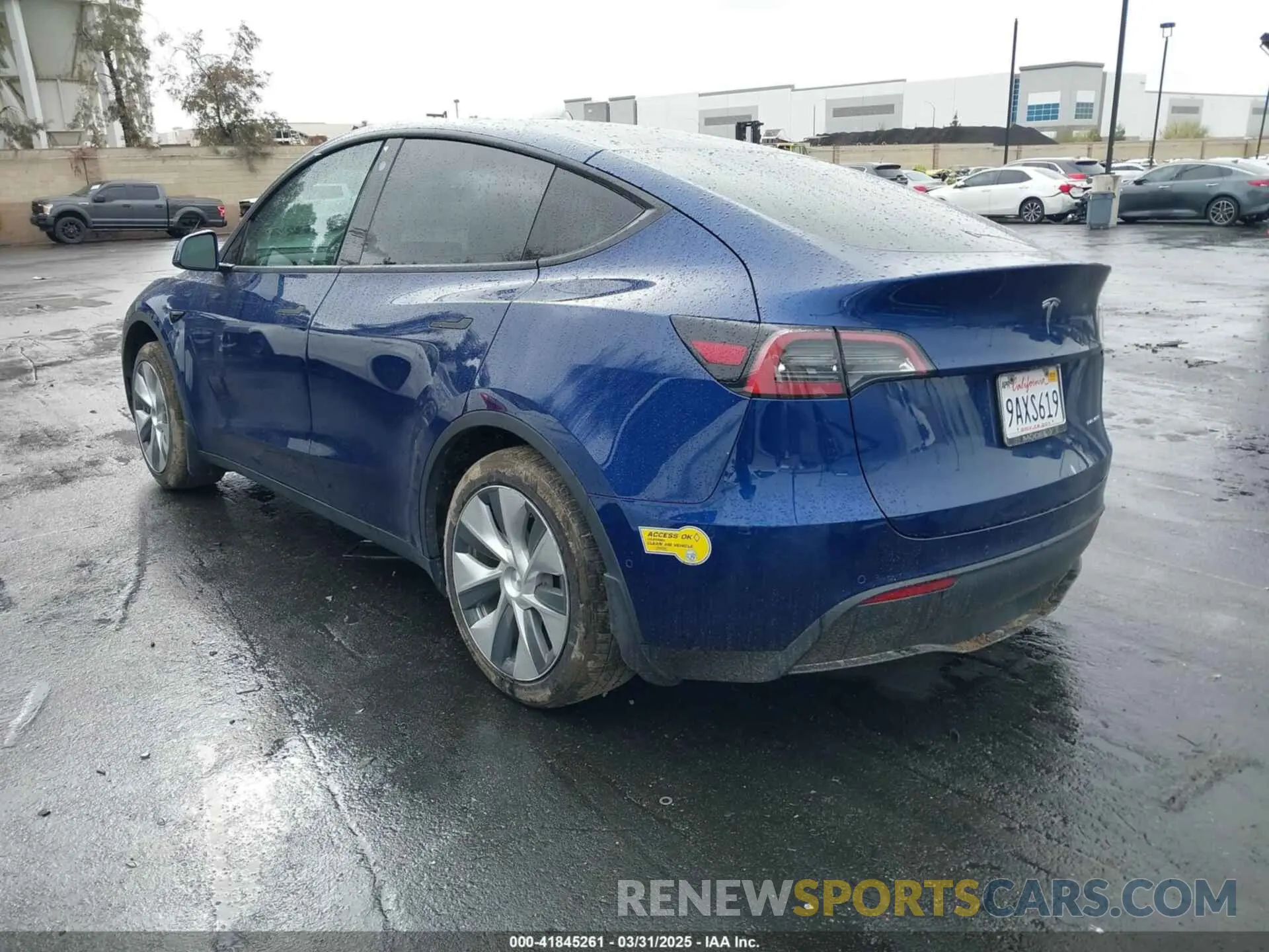 3 Photograph of a damaged car 7SAYGDEE7NF409294 TESLA MODEL Y 2022