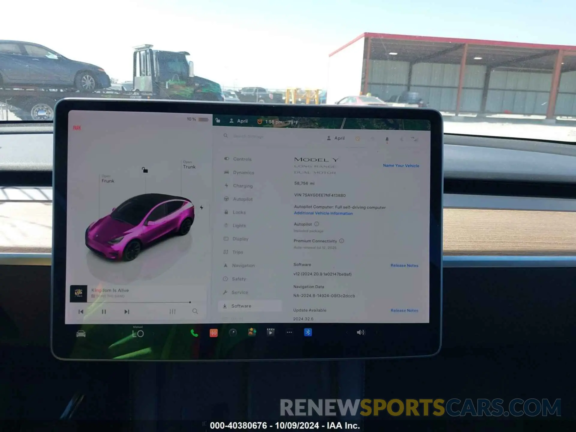 18 Photograph of a damaged car 7SAYGDEE7NF413880 TESLA MODEL Y 2022