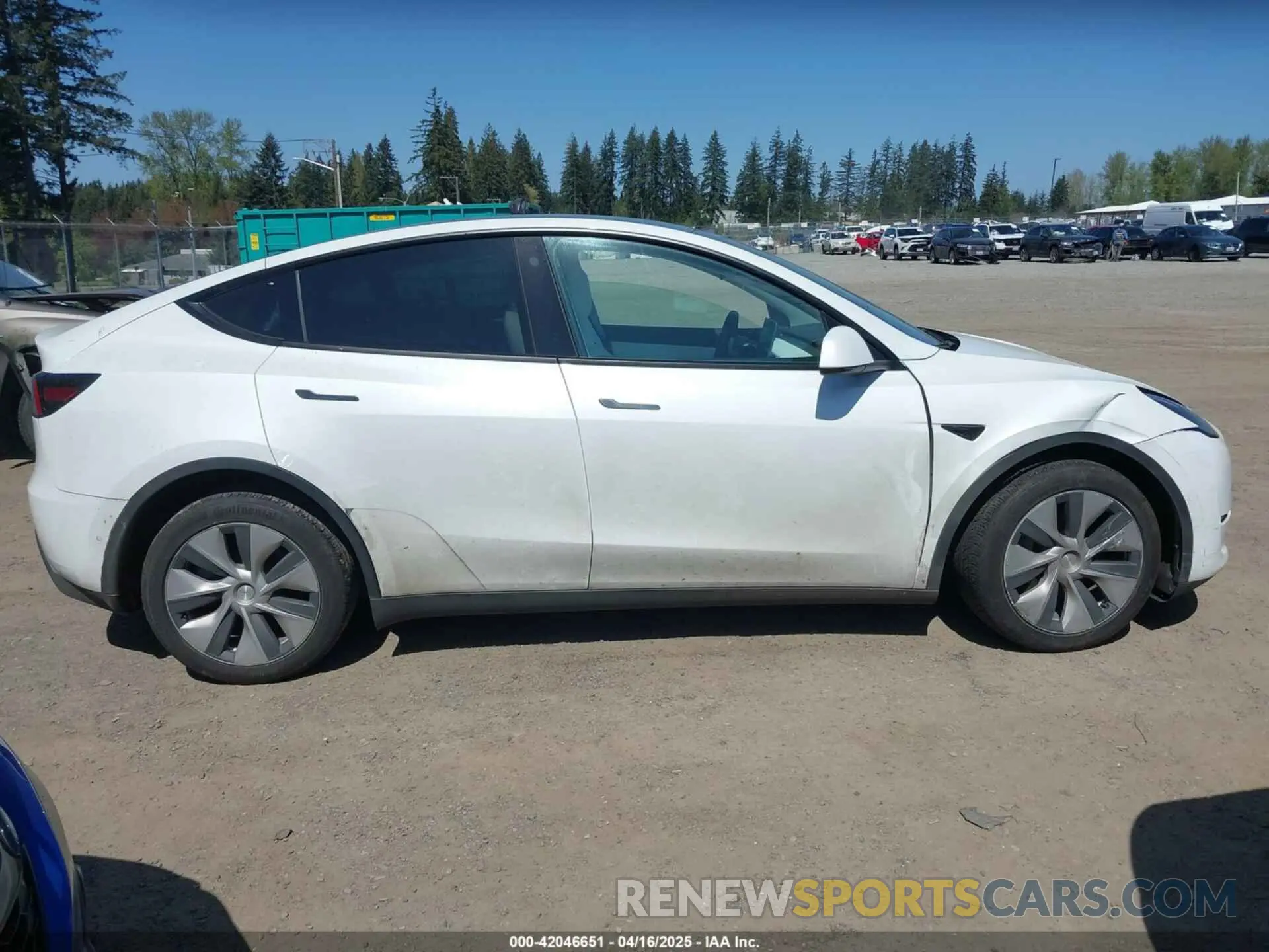 13 Фотография поврежденного автомобиля 7SAYGDEE7NF418223 TESLA MODEL Y 2022