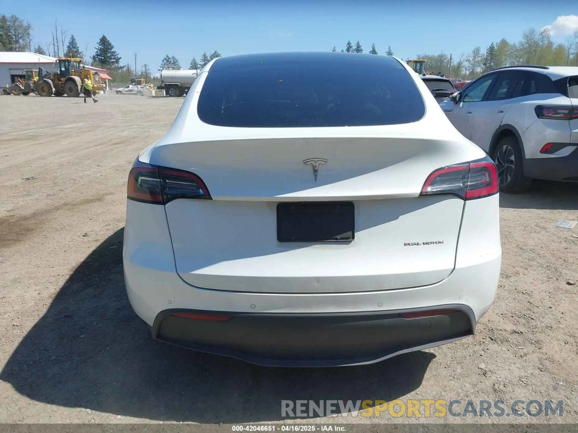 16 Фотография поврежденного автомобиля 7SAYGDEE7NF418223 TESLA MODEL Y 2022