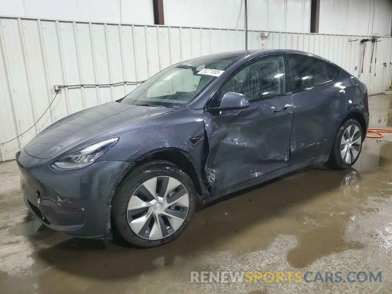 1 Photograph of a damaged car 7SAYGDEE7NF422837 TESLA MODEL Y 2022