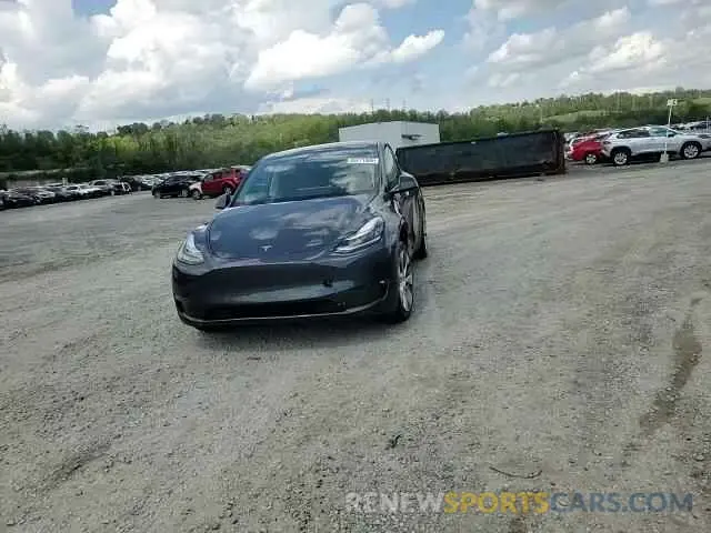 13 Photograph of a damaged car 7SAYGDEE7NF422837 TESLA MODEL Y 2022