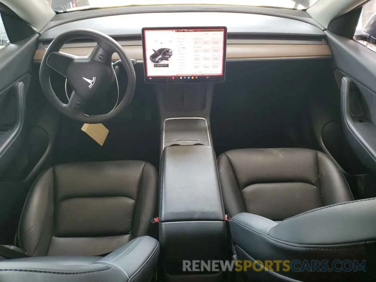 8 Photograph of a damaged car 7SAYGDEE7NF422837 TESLA MODEL Y 2022