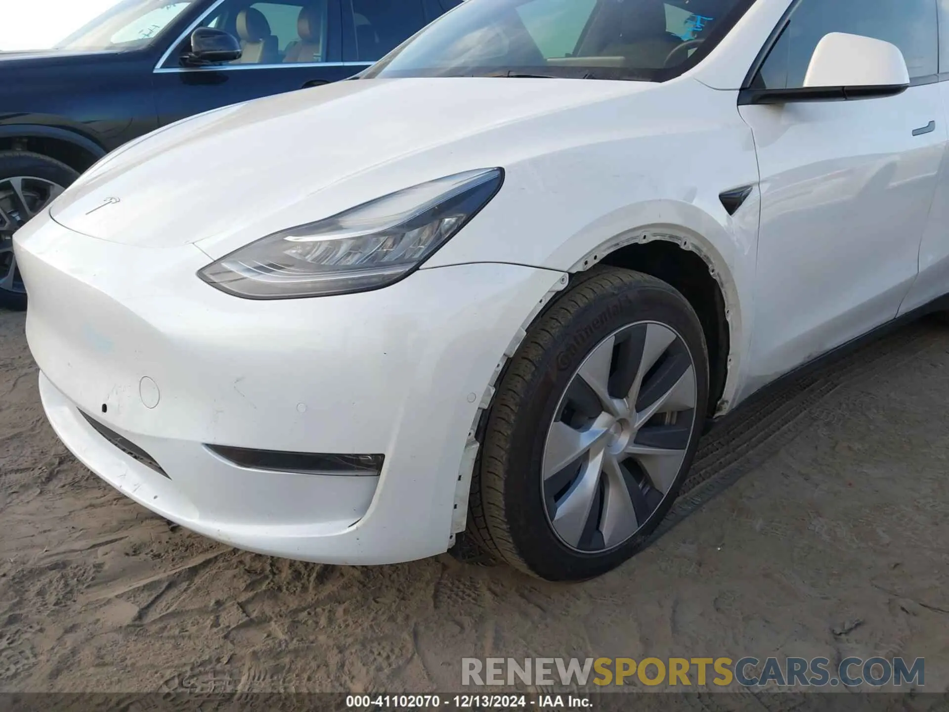 6 Фотография поврежденного автомобиля 7SAYGDEE7NF511646 TESLA MODEL Y 2022
