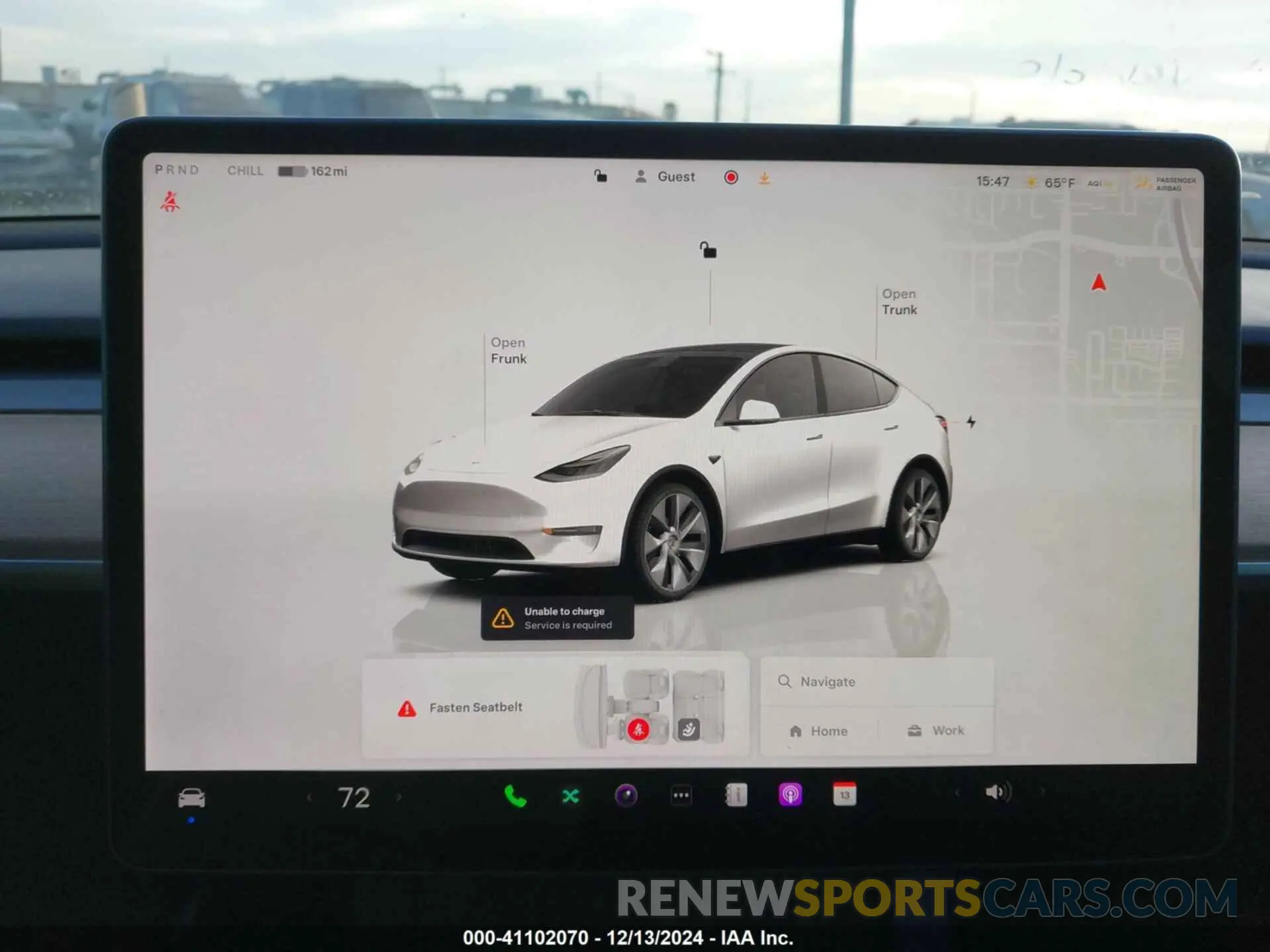 7 Фотография поврежденного автомобиля 7SAYGDEE7NF511646 TESLA MODEL Y 2022
