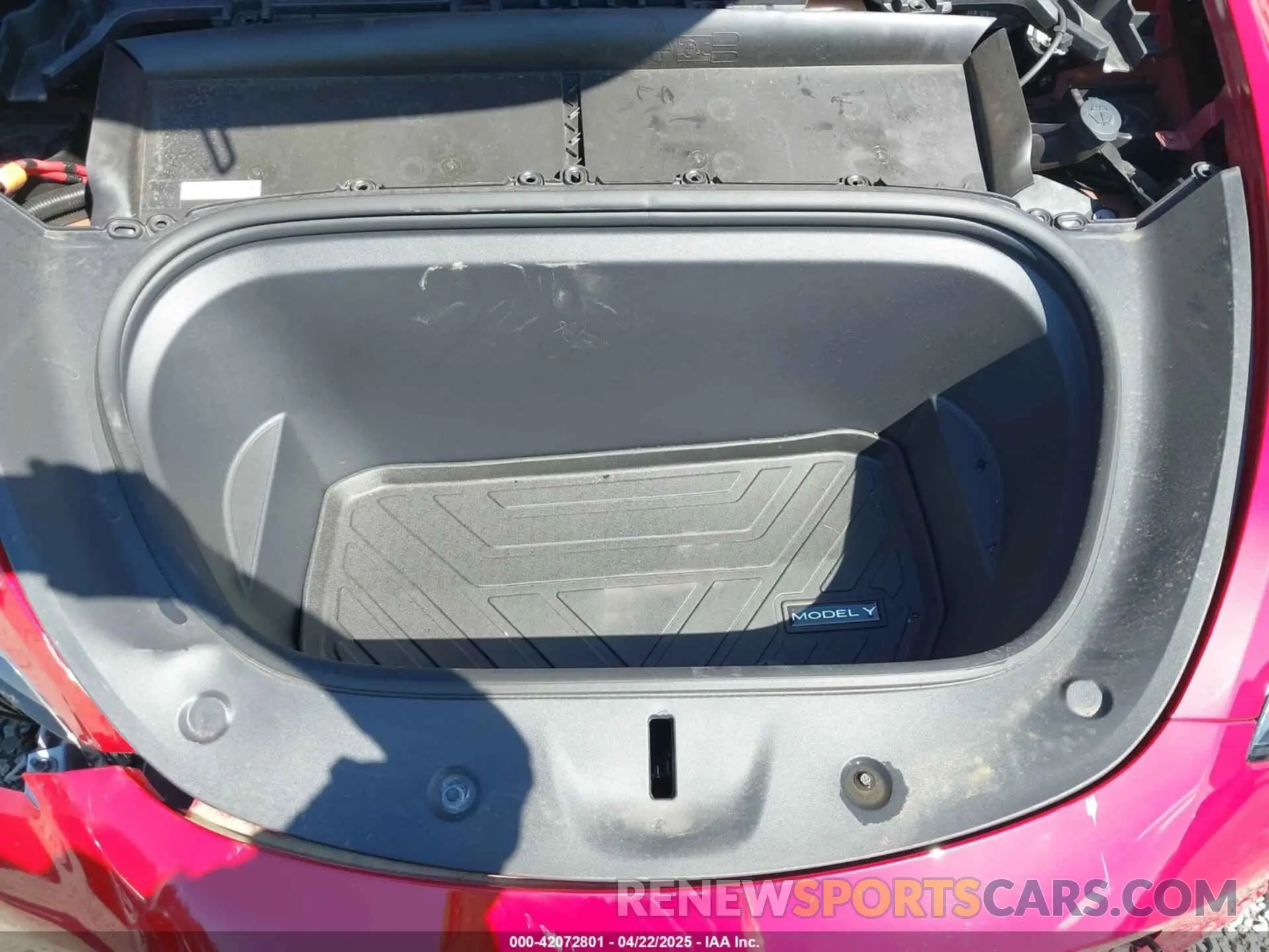 10 Фотография поврежденного автомобиля 7SAYGDEE7NF549278 TESLA MODEL Y 2022