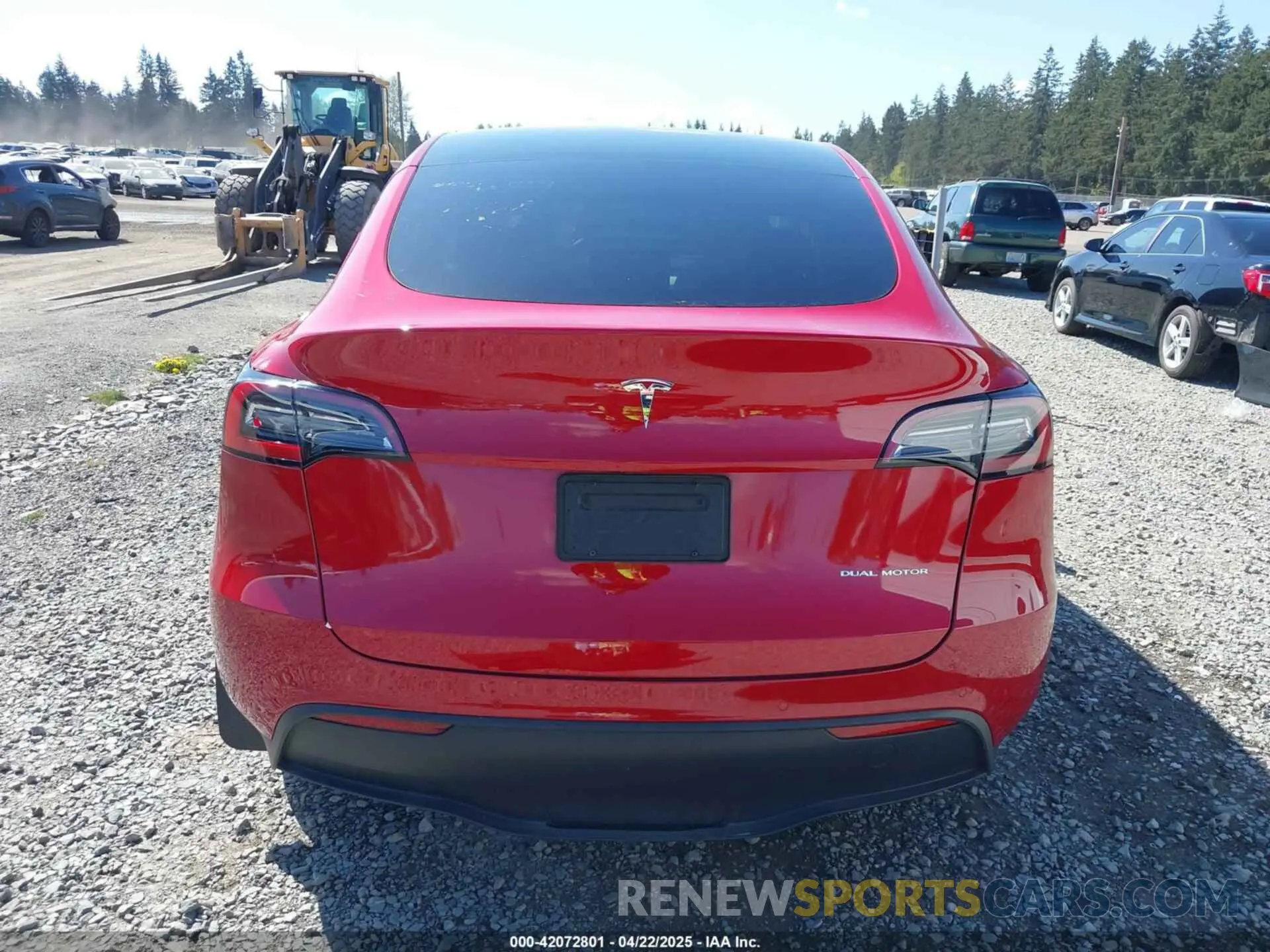 17 Фотография поврежденного автомобиля 7SAYGDEE7NF549278 TESLA MODEL Y 2022