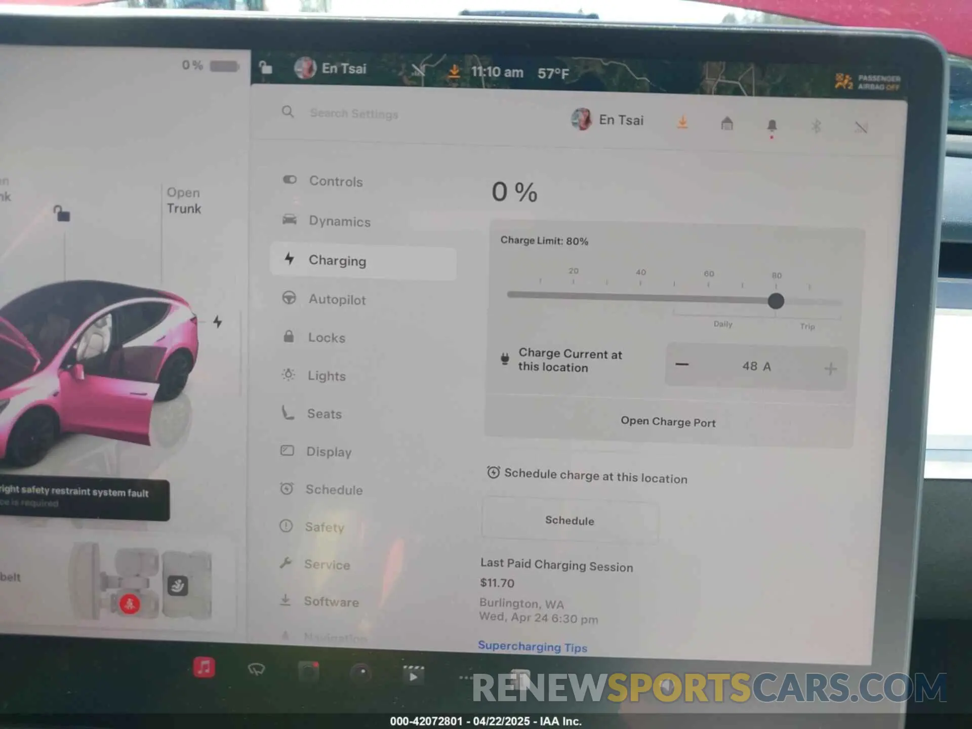 18 Фотография поврежденного автомобиля 7SAYGDEE7NF549278 TESLA MODEL Y 2022