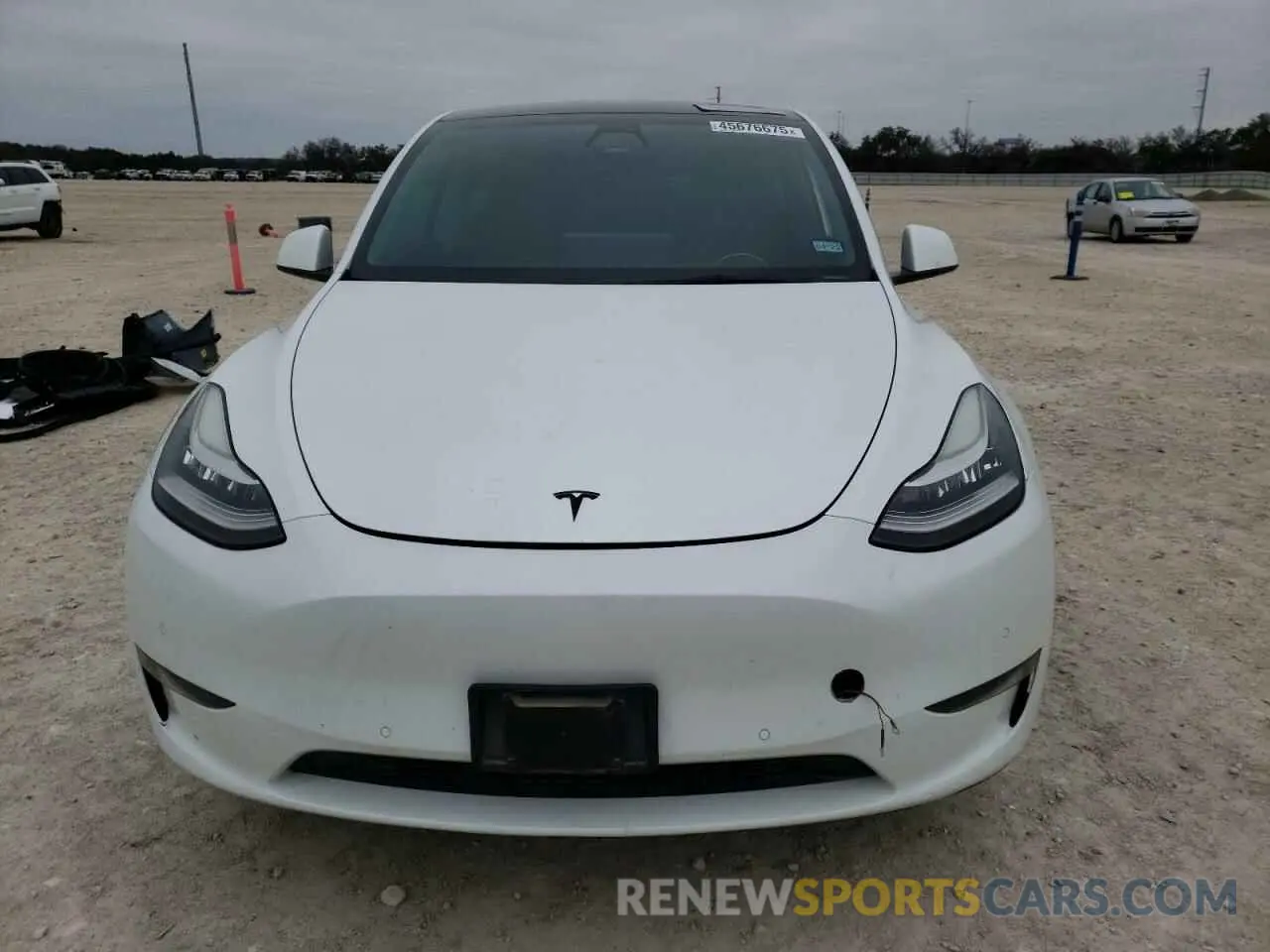 5 Photograph of a damaged car 7SAYGDEE8NA000900 TESLA MODEL Y 2022