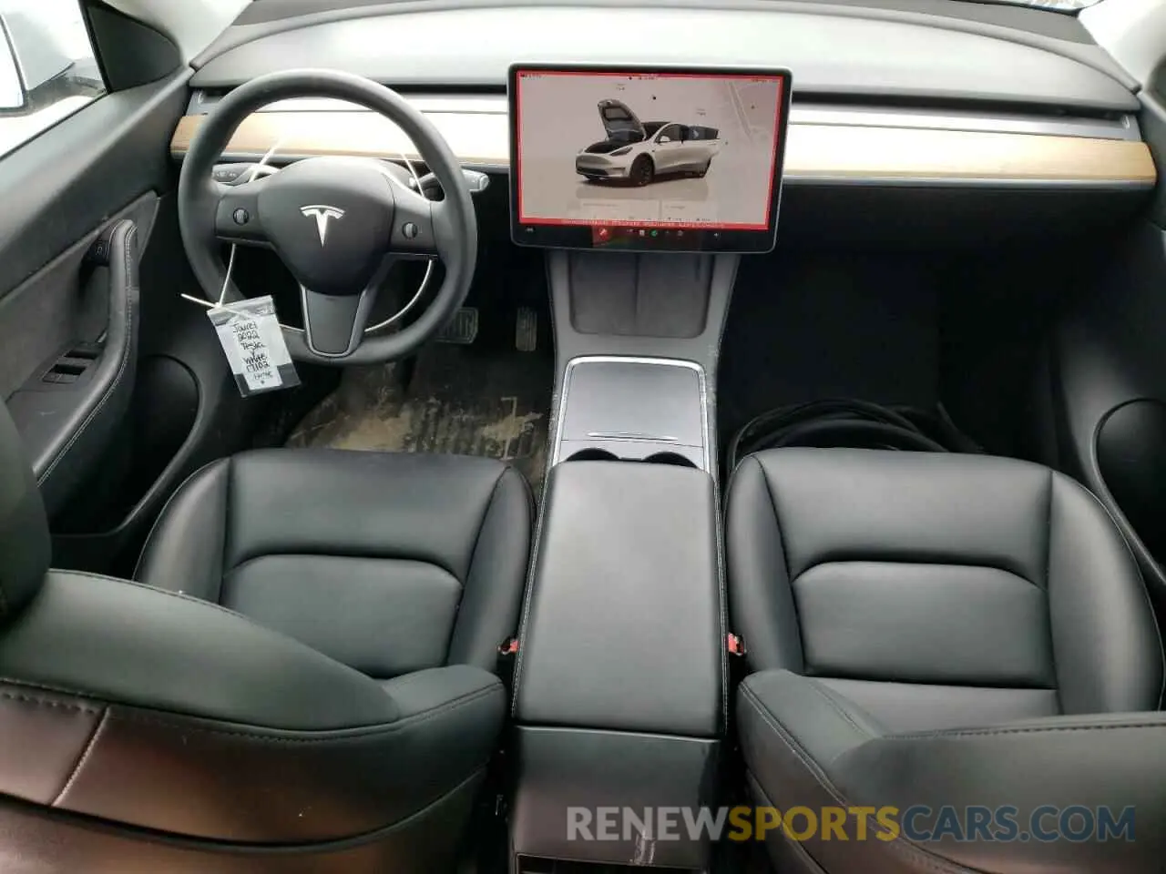 8 Photograph of a damaged car 7SAYGDEE8NA000900 TESLA MODEL Y 2022