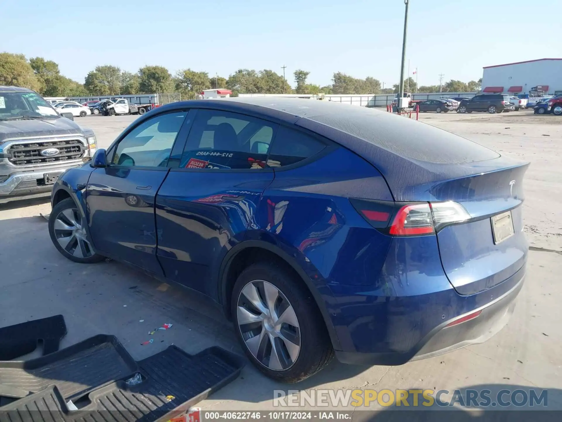 3 Photograph of a damaged car 7SAYGDEE8NA002758 TESLA MODEL Y 2022