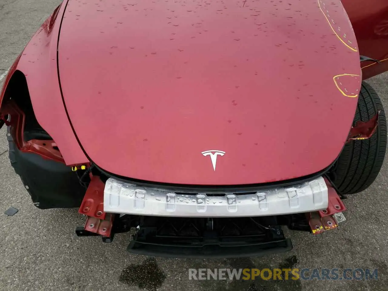 12 Photograph of a damaged car 7SAYGDEE8NA014893 TESLA MODEL Y 2022